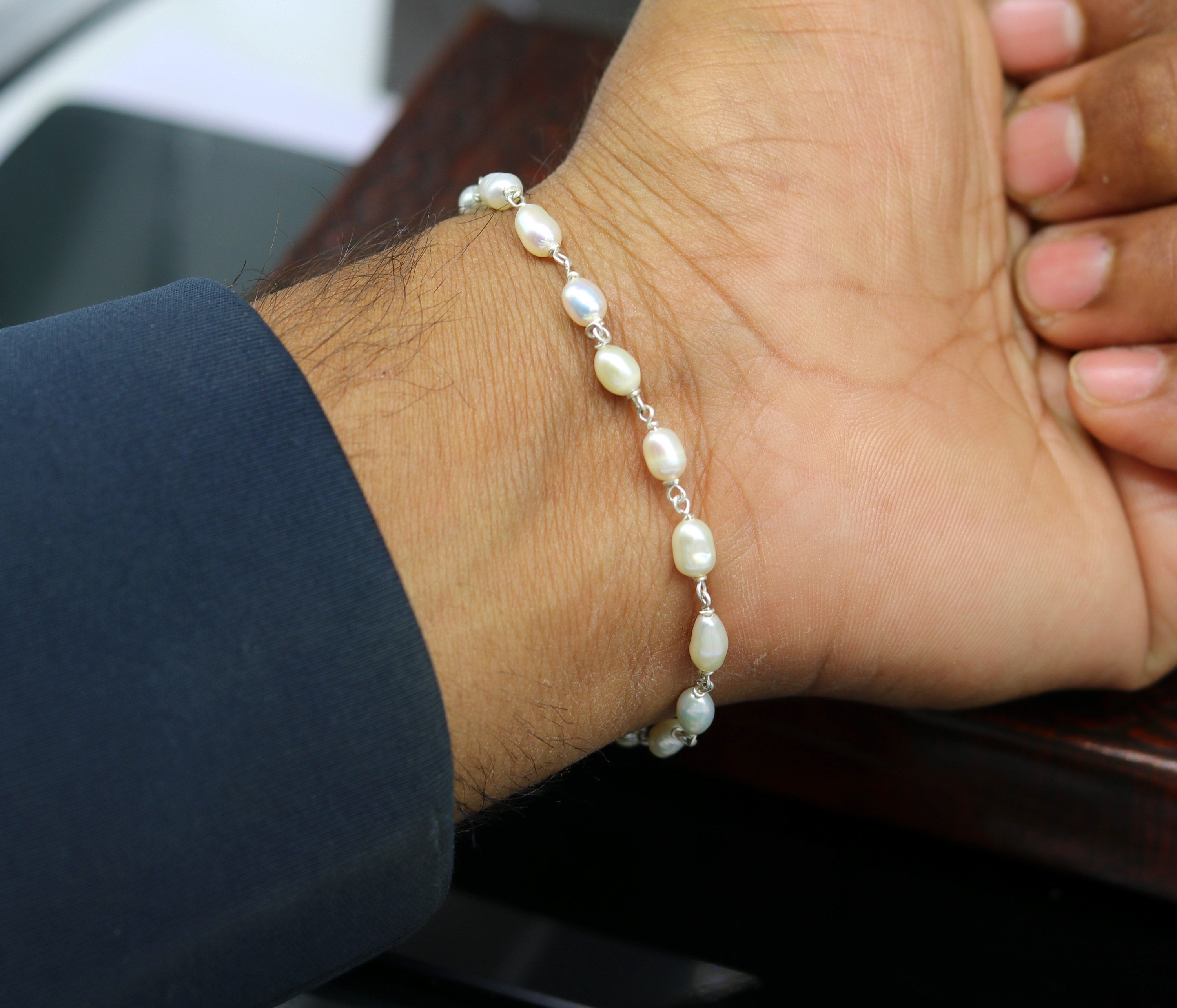 Buy Kastiya Jewels Layered Pearl Beaded Bracelet Online  Aza Fashions
