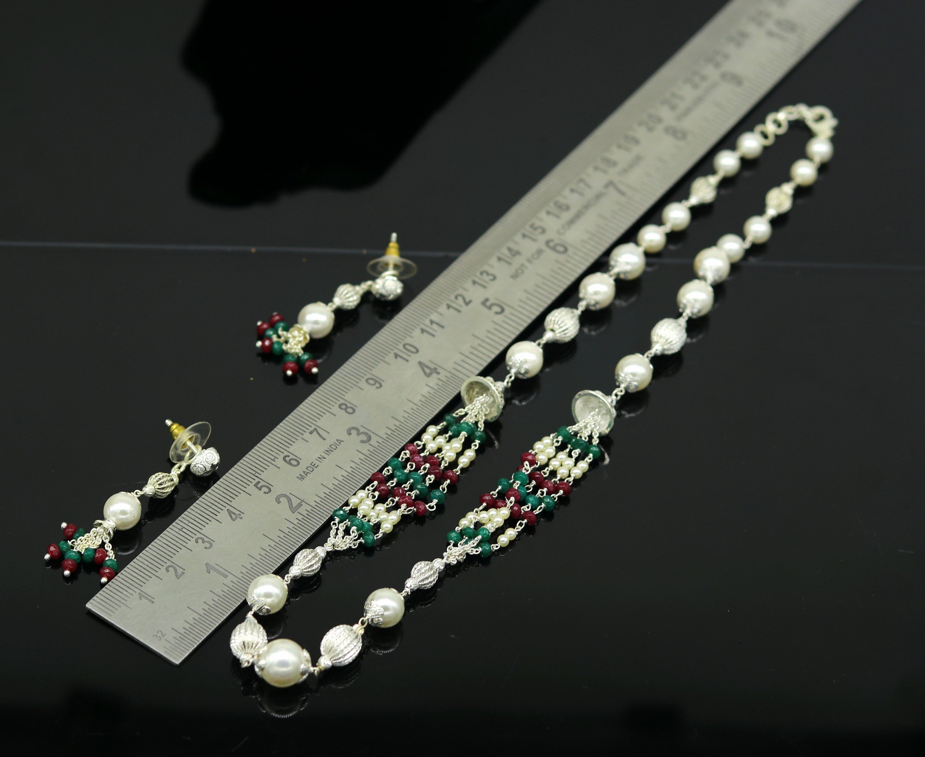 Handcrafted sale beaded necklaces