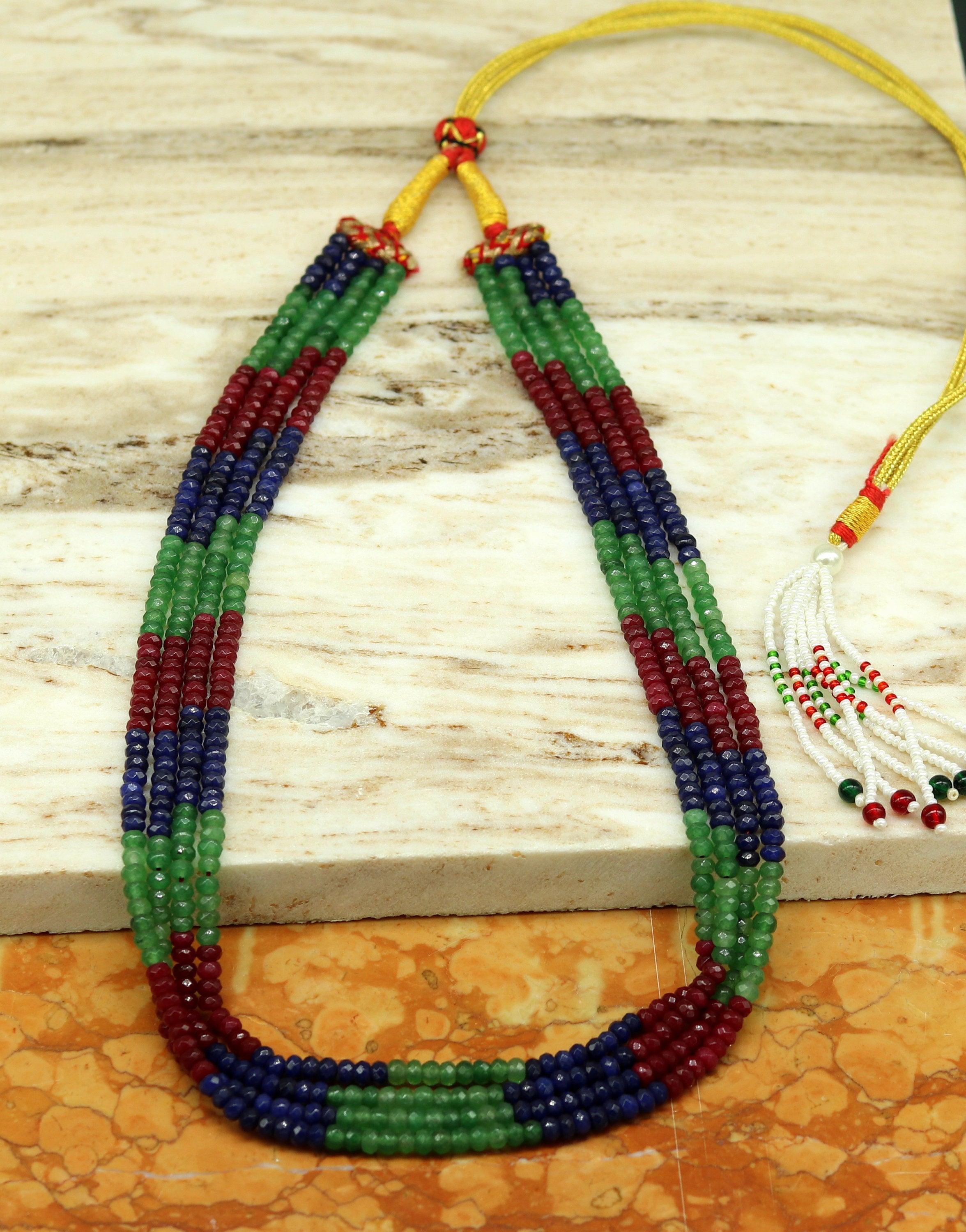 TIOTAM Jade Necklace, Green Necklace, Genuine Jade Pendant, India | Ubuy