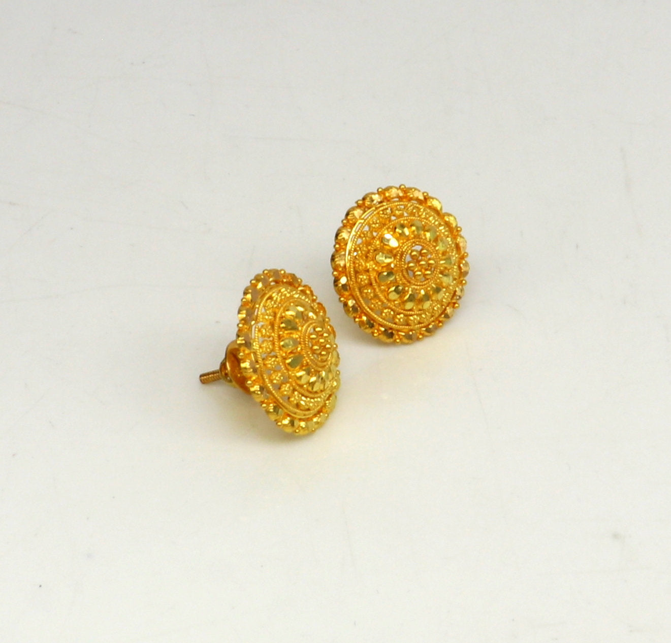 18kt Gold Plated Butterfly Stud Earrings | Icing US
