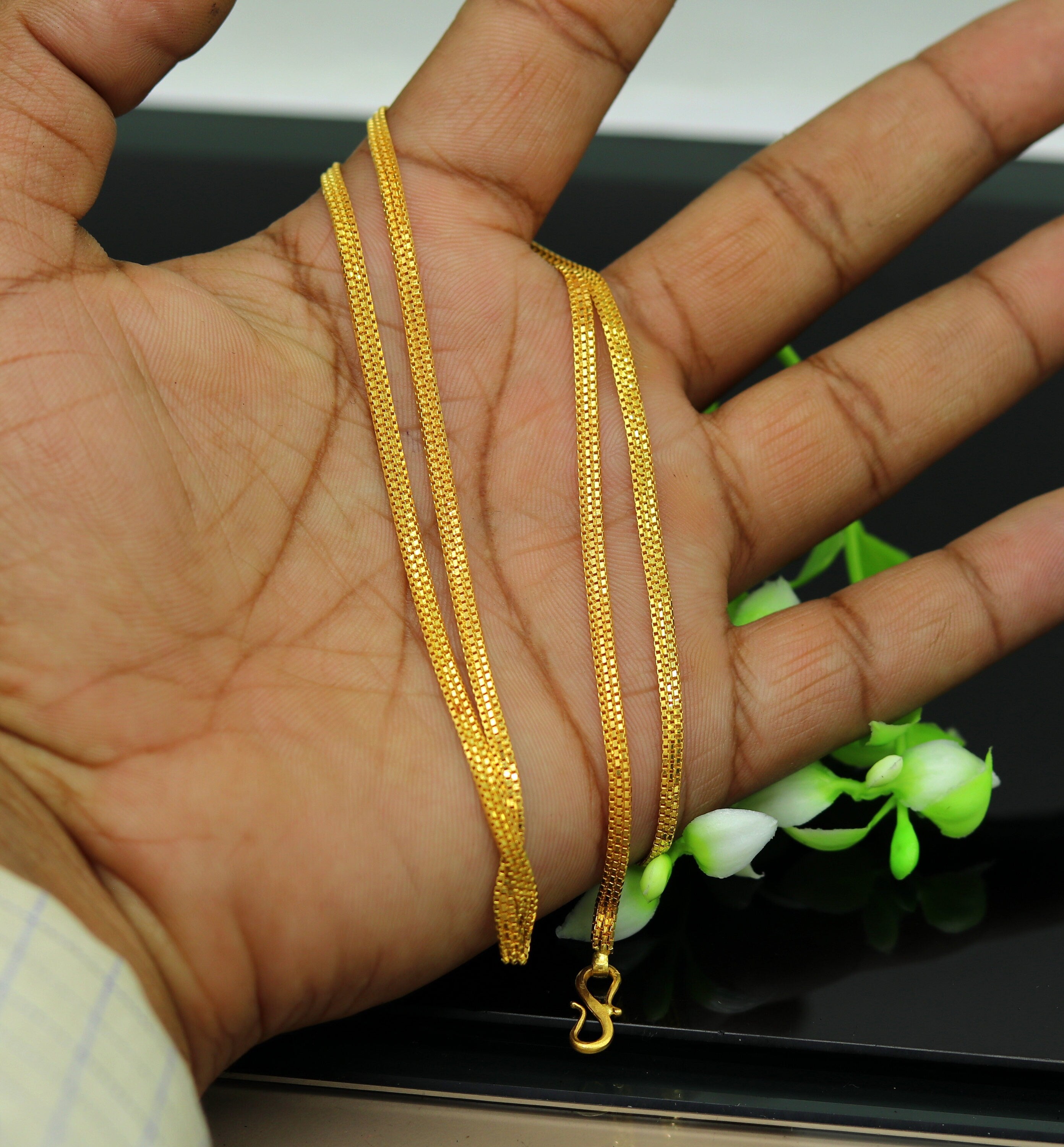 Buy Zing personalized Mens Gold Bracelet 22 KT yellow gold 168 gm   Online By Giriraj Jewellers
