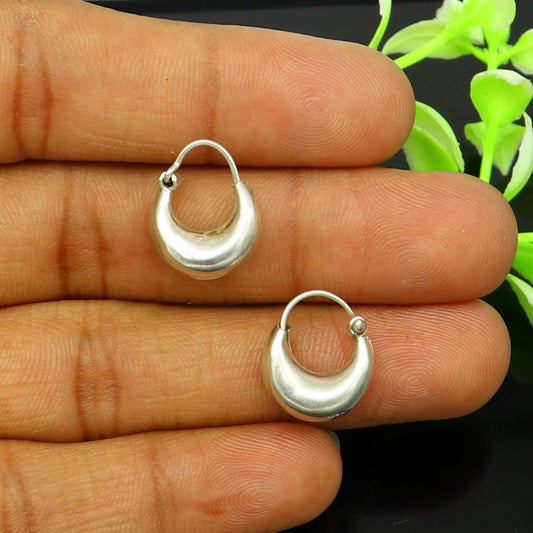 silver stud & earrings