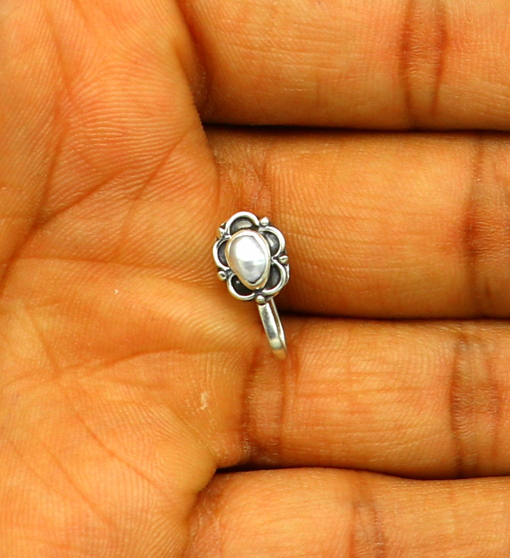 Pandora Sterling Silver Birthday Blooms June Moonstone Ring 190854MSG Size  5 50 | eBay