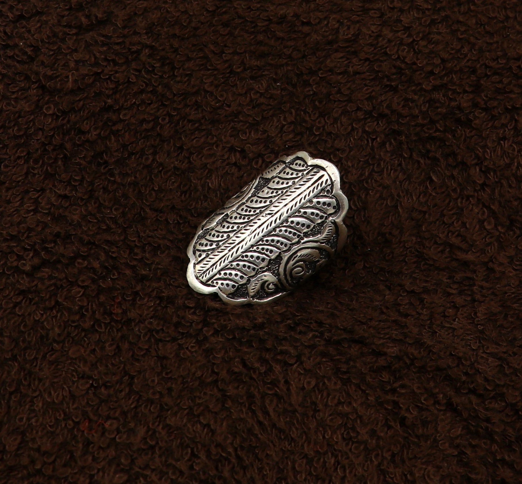 925 sterling silver customized designer gorgeous charm ring band,unisex stylish gifting chitai work tribal jewelry sr291 - TRIBAL ORNAMENTS