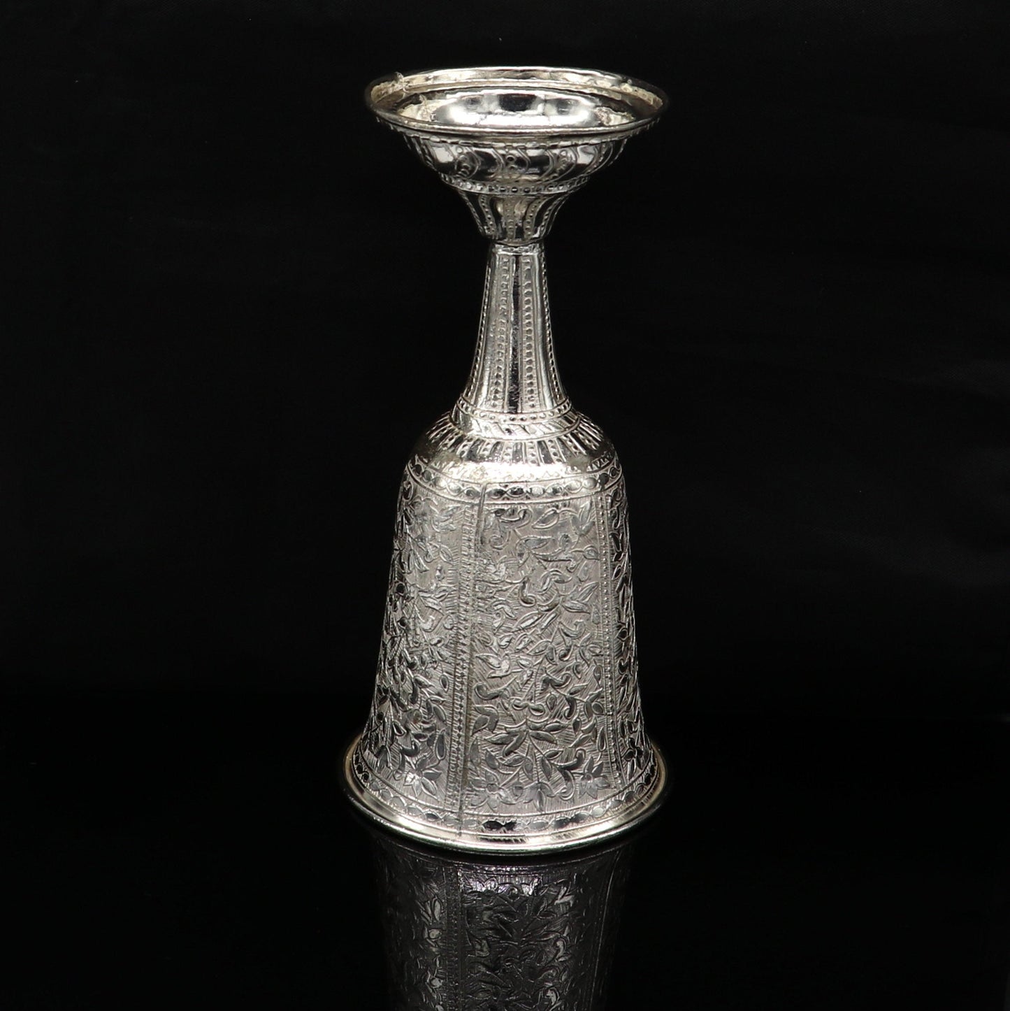 925 fine silver handmade vessel, water/milk wine Glass tumbler, silver flask, silver utensils or articles stay healthy from bacteria sv35 - TRIBAL ORNAMENTS