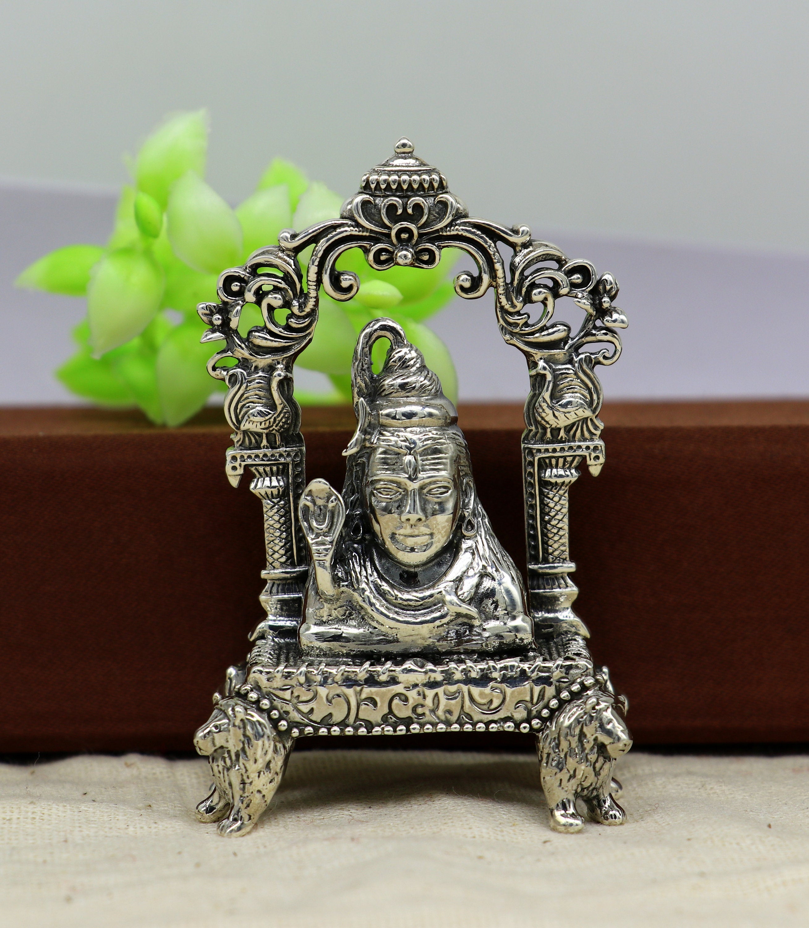 Buy Navyaksh- NAVYAKSH A Perfect gift with blessings of lord Shiva you will  love Decorative Showpiece Decorative Showpiece - 16 cm (Polyresin, Black)  Online at Best Prices in India - JioMart.