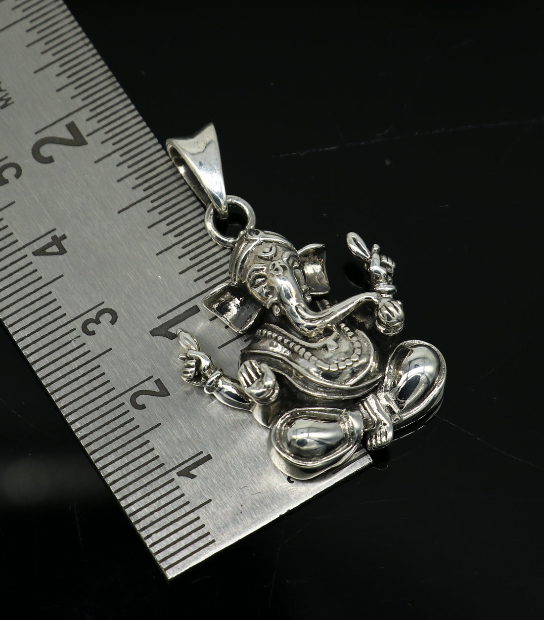 Vintage trendy 925 sterling silver handmade Lord Ganesha pendant, amazing stylish unisex pendant locket personalized jewelry ssp456 - TRIBAL ORNAMENTS