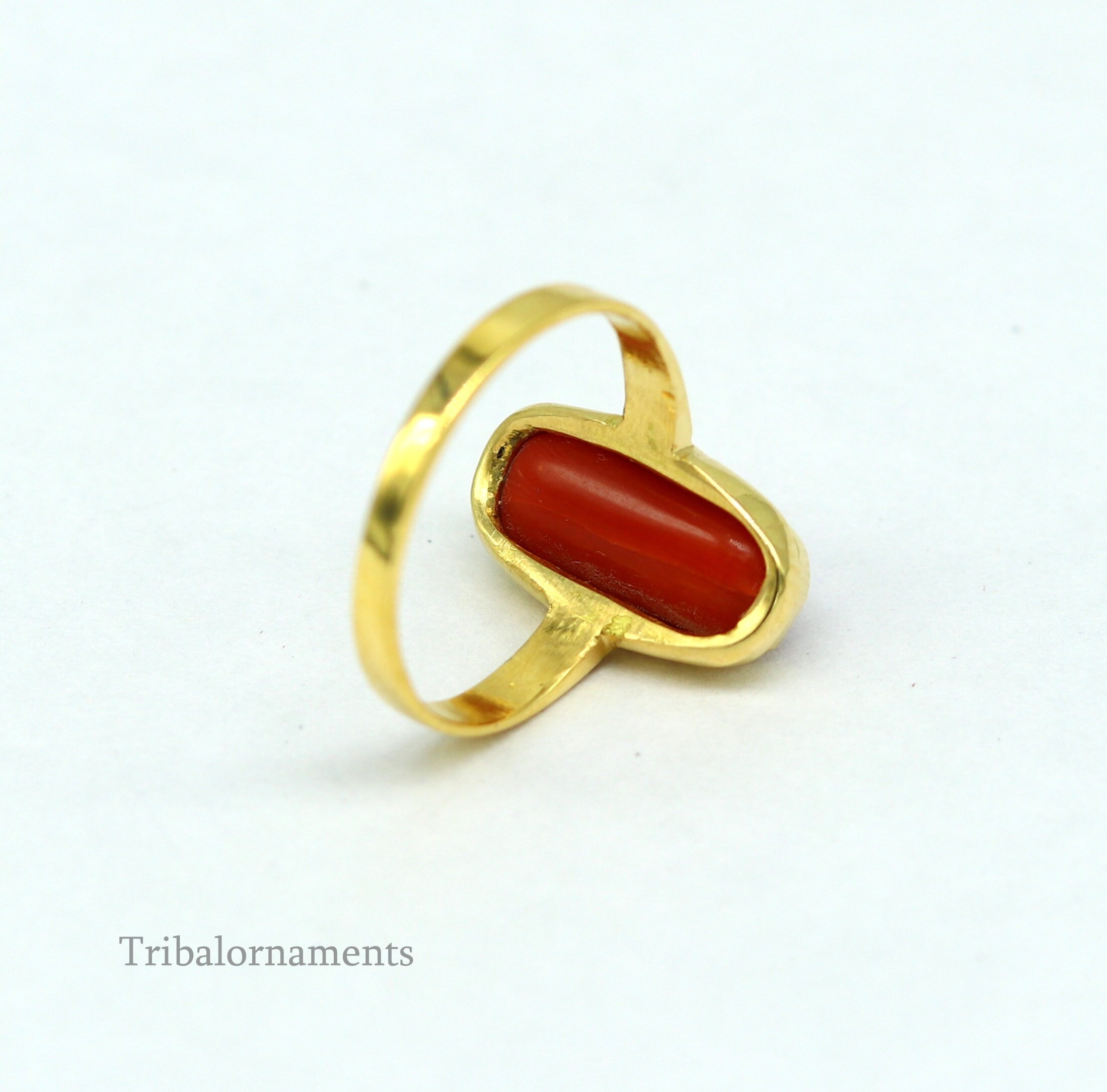 Coral ring designs sale for ladies in gold