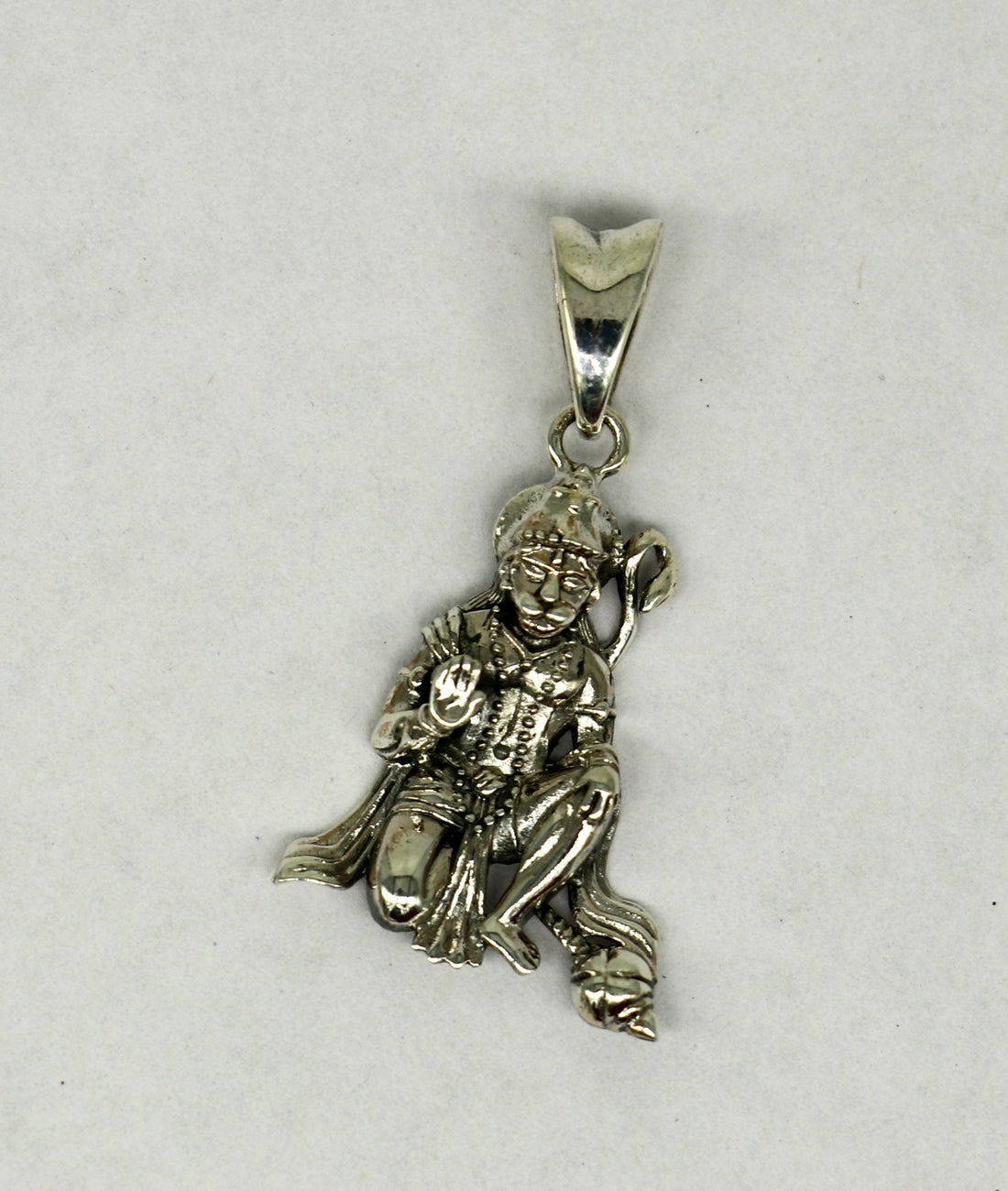 925 sterling silver handmade idol Hanuman ji pendant, amazing stylish unisex pendant locket personalized jewelry tribal jewelry ssp439 - TRIBAL ORNAMENTS