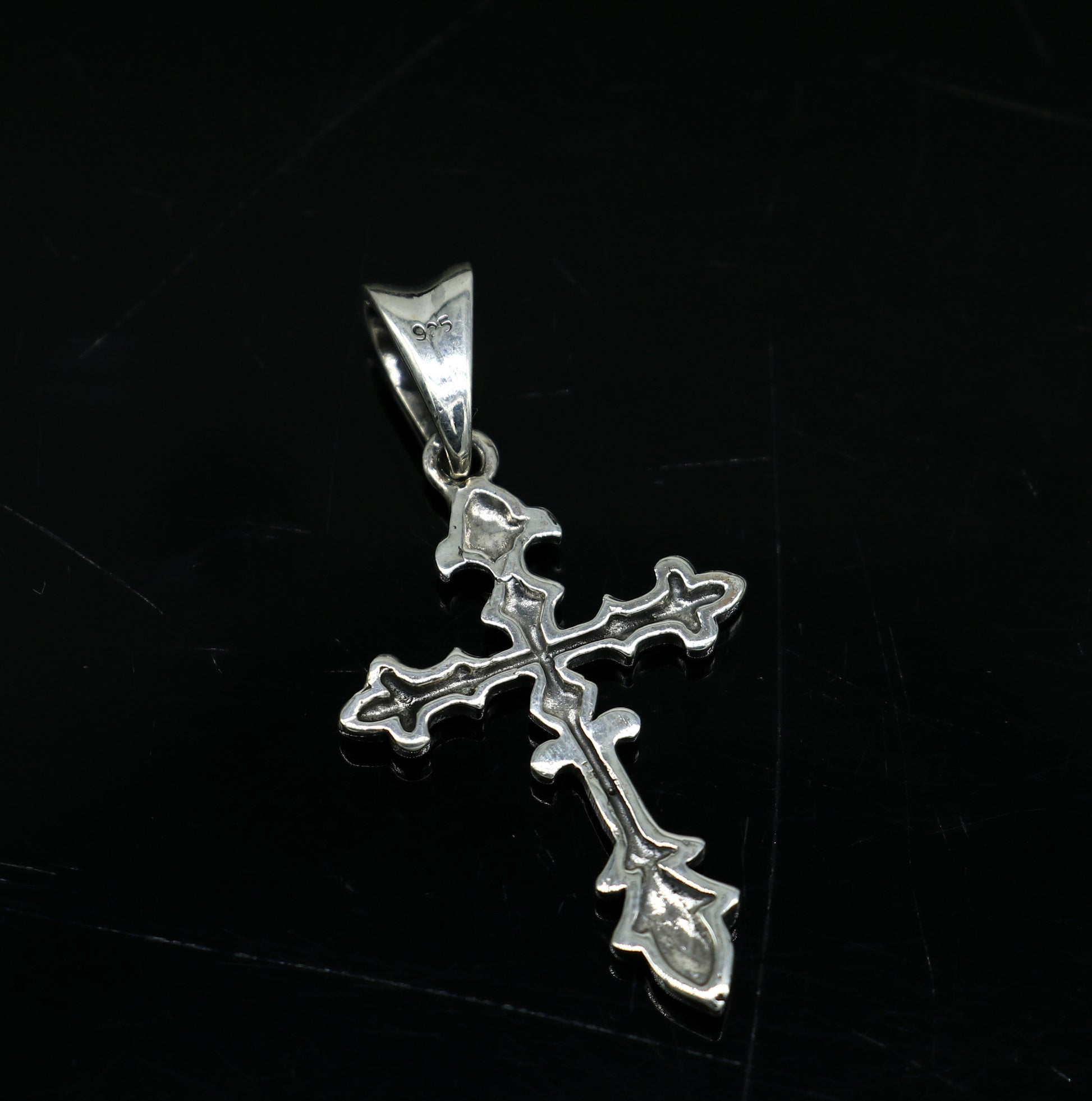 Pure 925 sterling silver vintage Antique stylish cross Pendant, amazing design stunning pendant unisex gifting jewelry ssp557 - TRIBAL ORNAMENTS