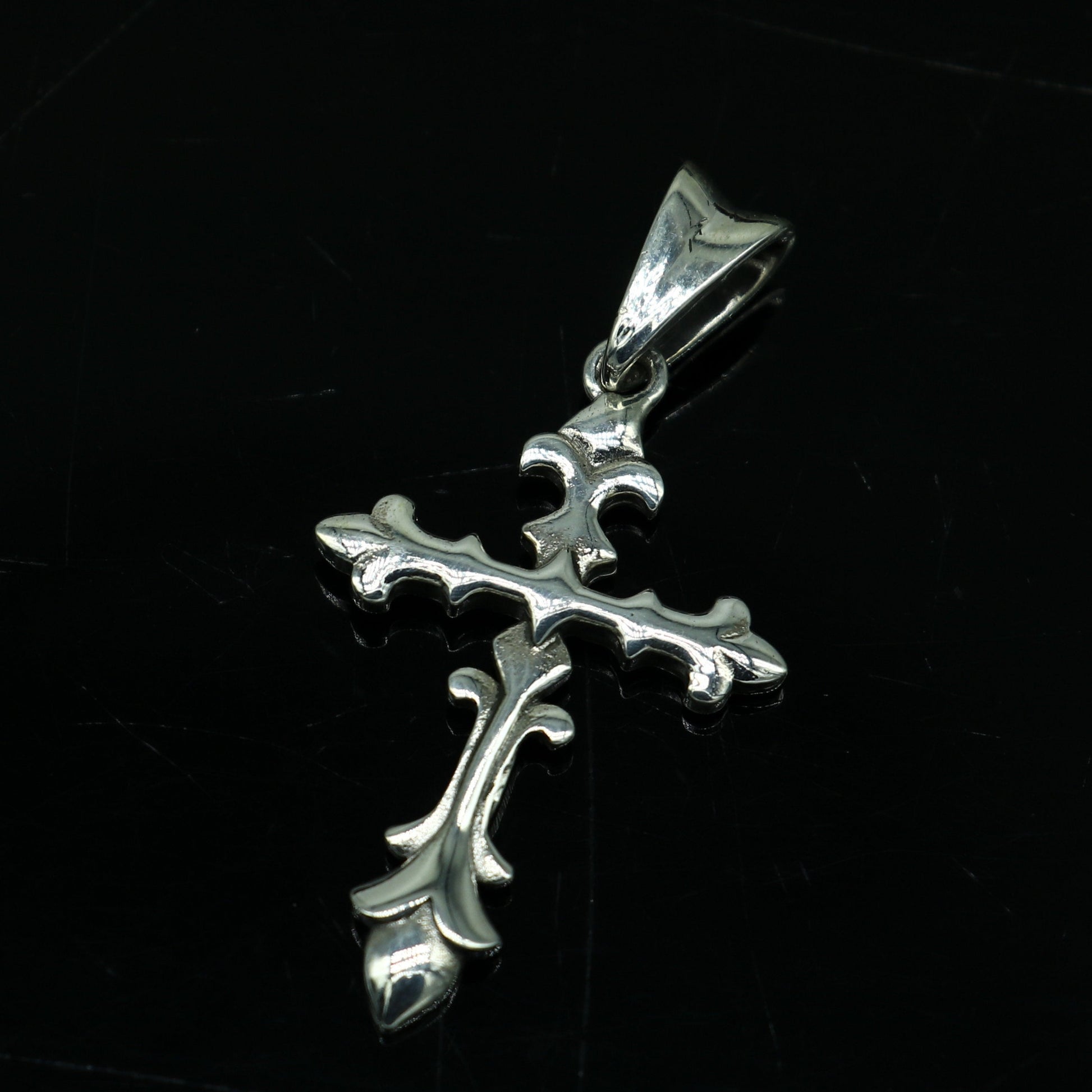 Pure 925 sterling silver vintage Antique stylish cross Pendant, amazing design stunning pendant unisex gifting jewelry ssp557 - TRIBAL ORNAMENTS