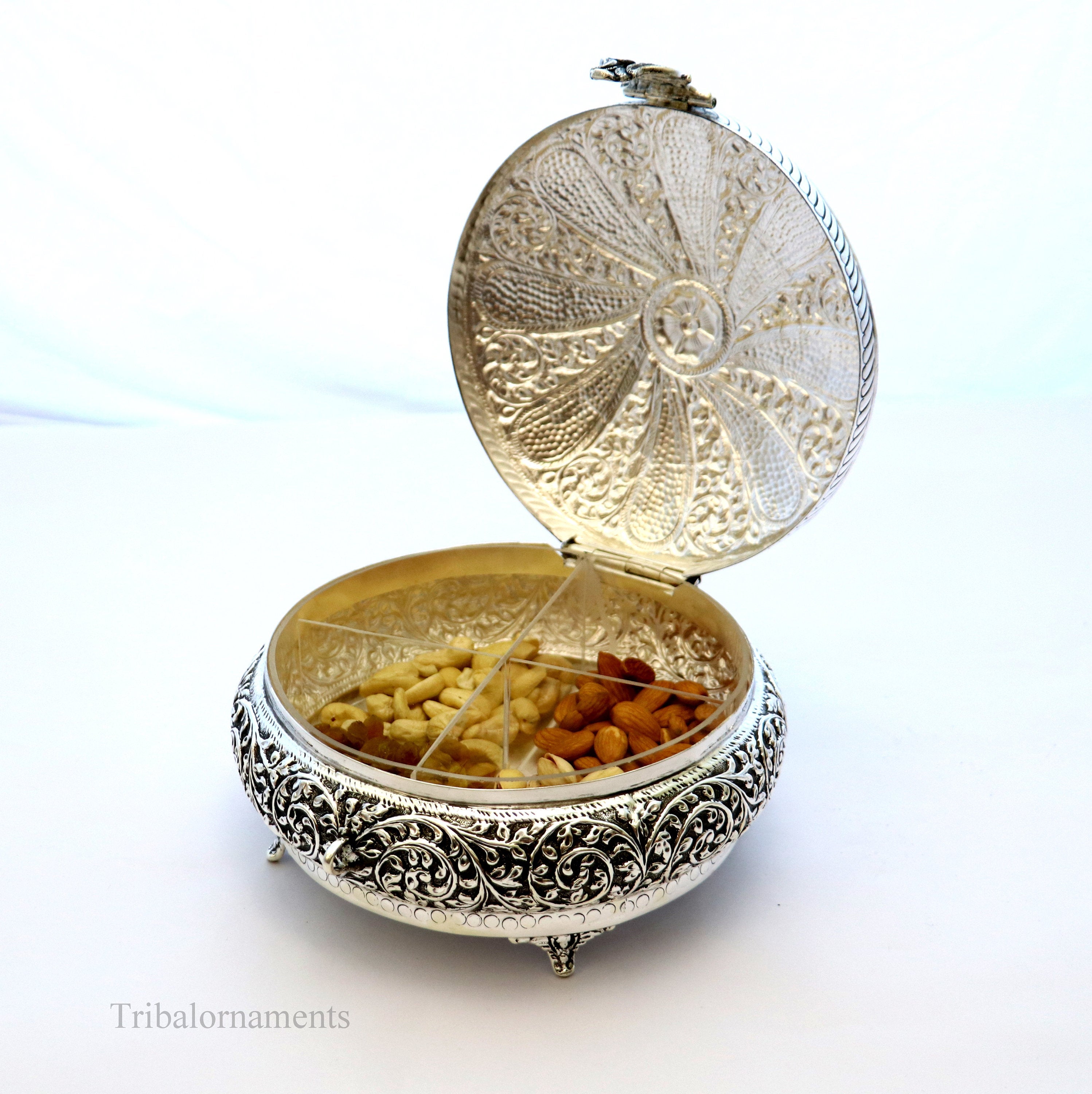 Gift Bowls & Tray Set Silver Bowl (Set of 20) – Nutristar