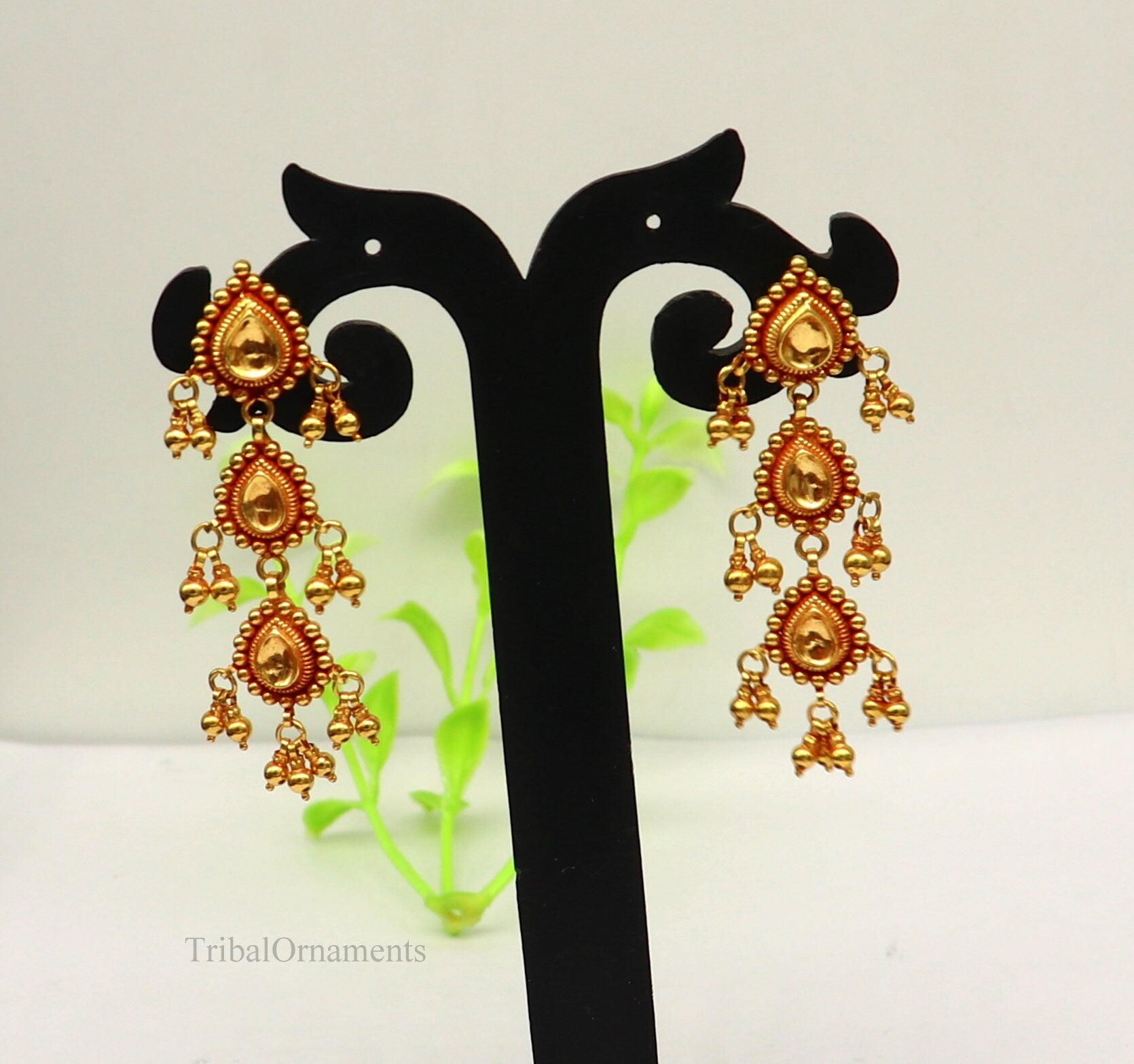 Amazon.com: 22K Gold Plated Indian Traditional Gorgeous Wedding 3.5