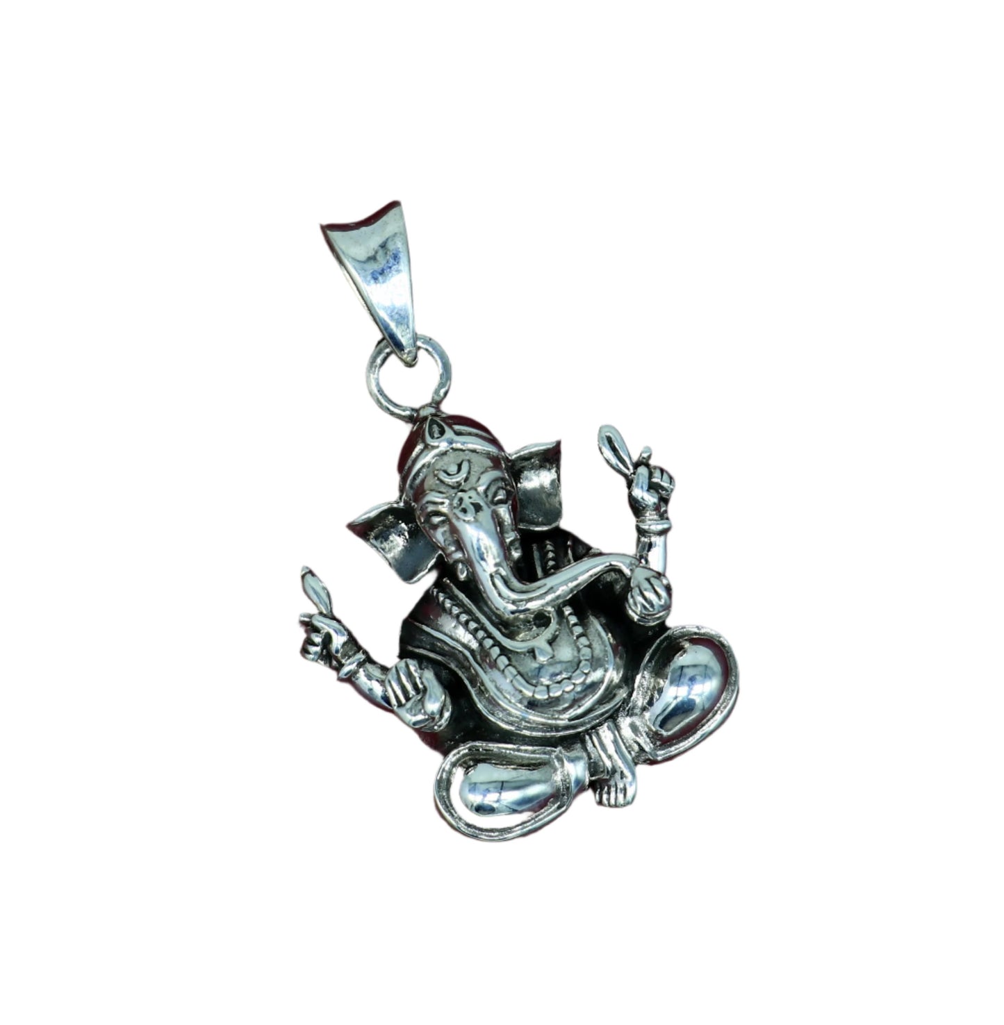 Vintage trendy 925 sterling silver handmade Lord Ganesha pendant, amazing stylish unisex pendant locket personalized jewelry ssp456 - TRIBAL ORNAMENTS