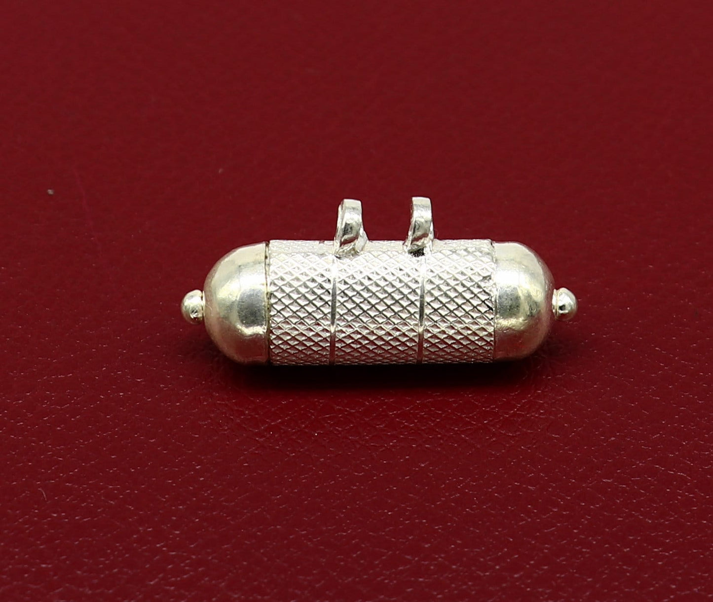 925 sterling silver handmade gorgeous round shape handmade amulet box pendant, mantra box, silver tabiz , box tribal jewelry ssp680 - TRIBAL ORNAMENTS