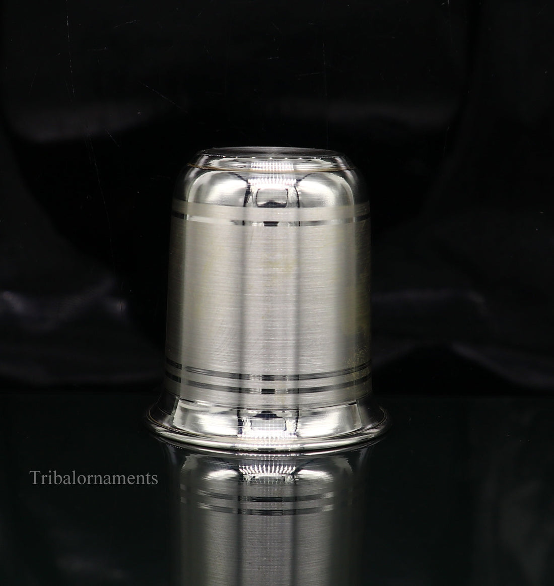 999 fine silver handmade vessel, water/milk Glass tumbler, silver flask, baby kids silver utensils stay healthy water milk cup sv229 - TRIBAL ORNAMENTS