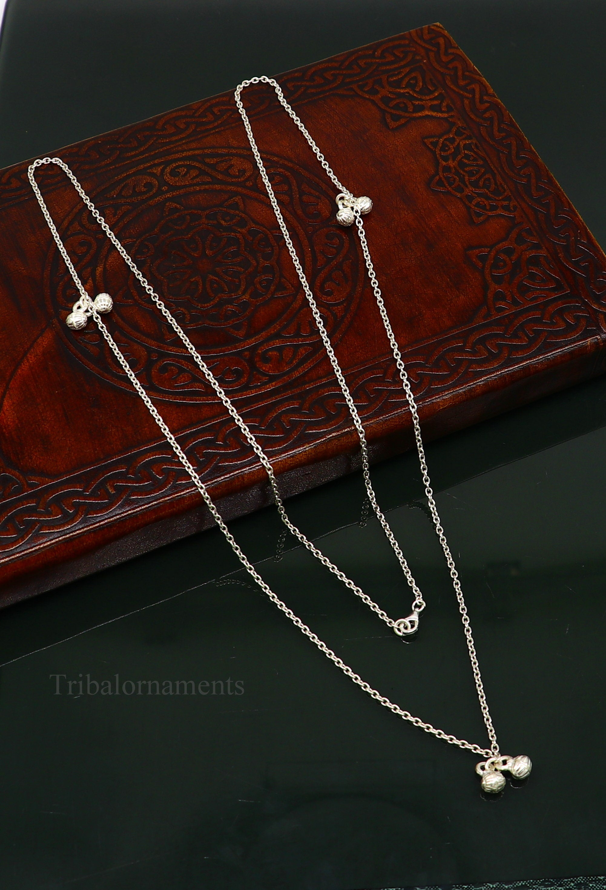 Pure silver sales waist chain