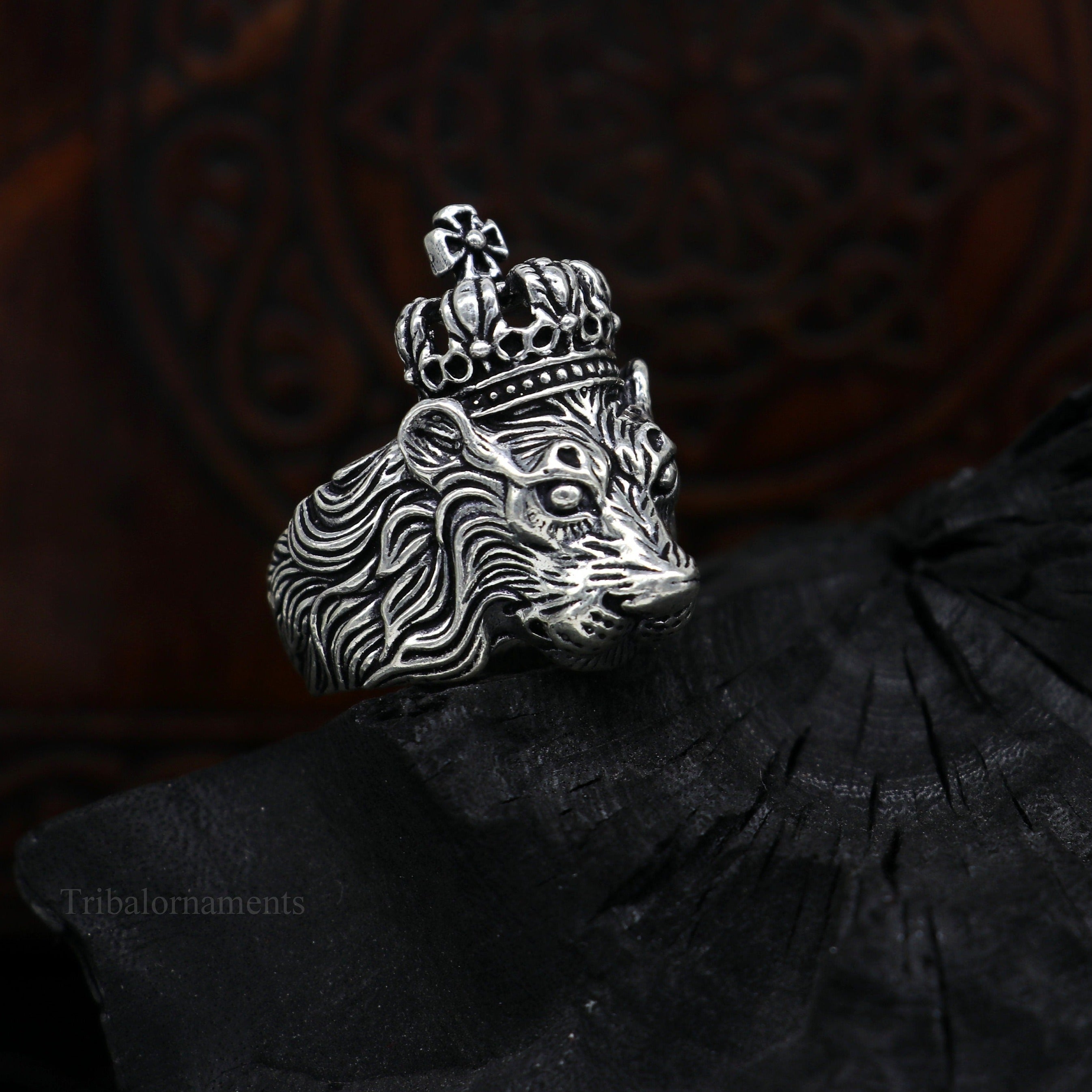 Handmade Jewellery, King Crown Ring, Special Design Ring, Excellent Quality  Ring, Ottoman Style Ring, 925 Sterling Silver Men's Ring - Etsy