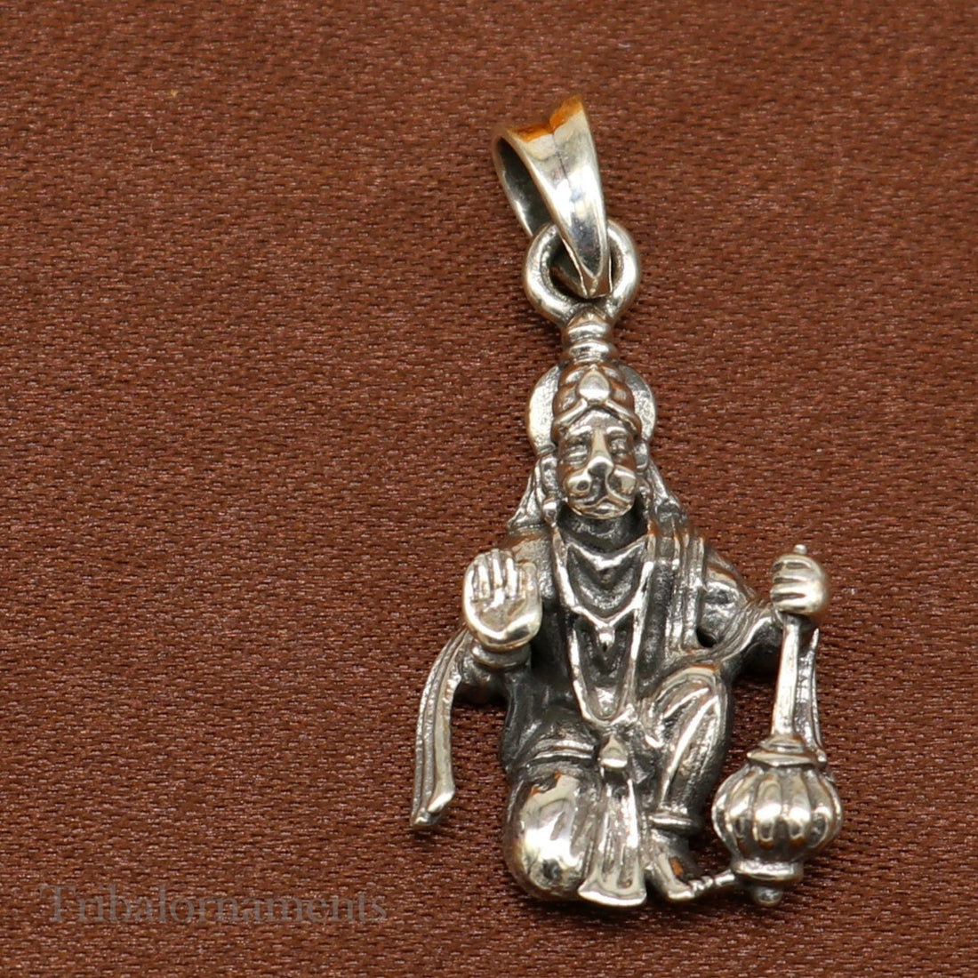 925 sterling silver handmade Hindu god Lord Hanuman pendant, amazing designer fabulous pendant unisex gifting jewelry ssp956 - TRIBAL ORNAMENTS