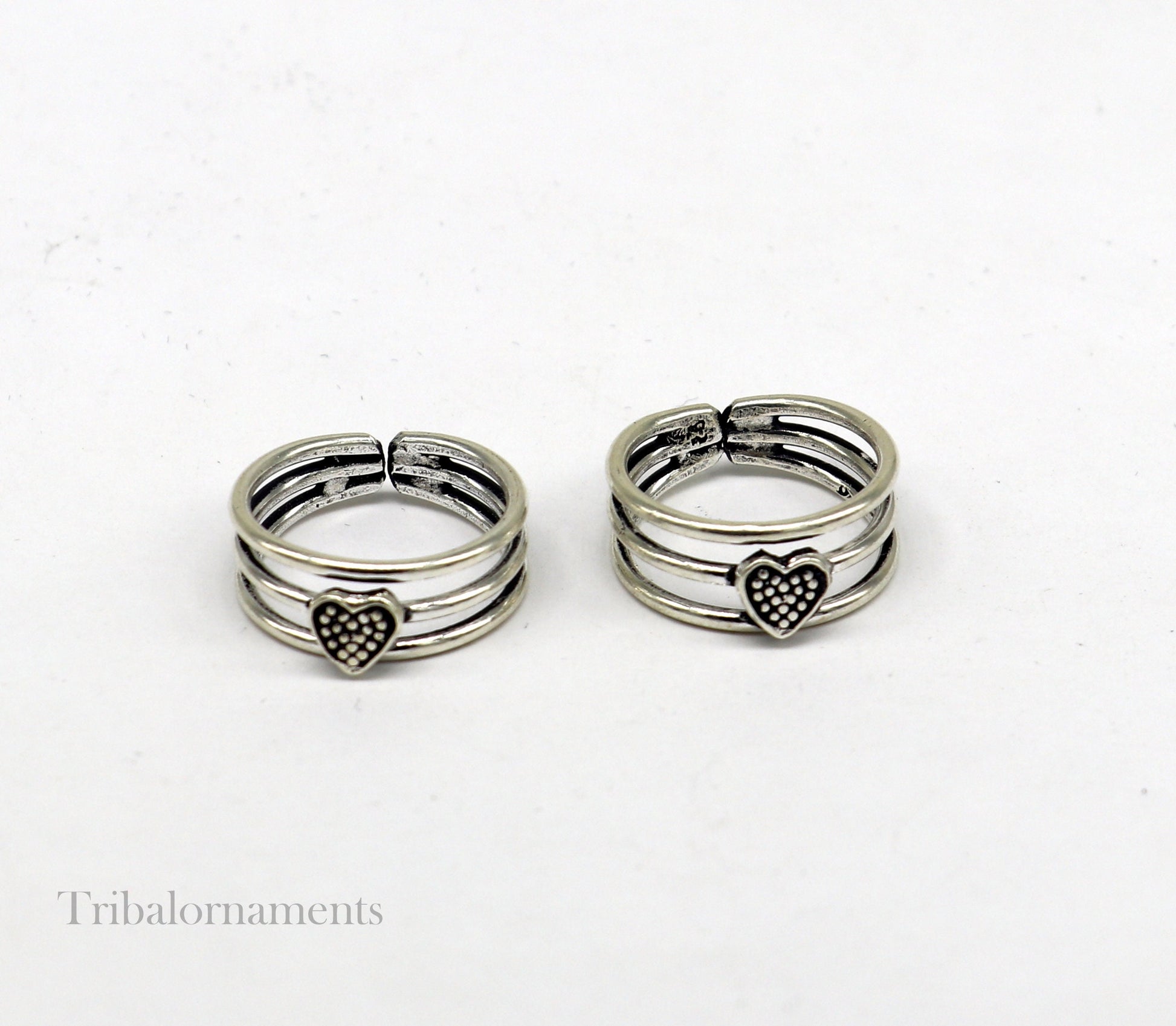 925 sterling silver excellent vintage design handmade toe ring, toe band stylish modern women's brides jewelry from india toer97 - TRIBAL ORNAMENTS