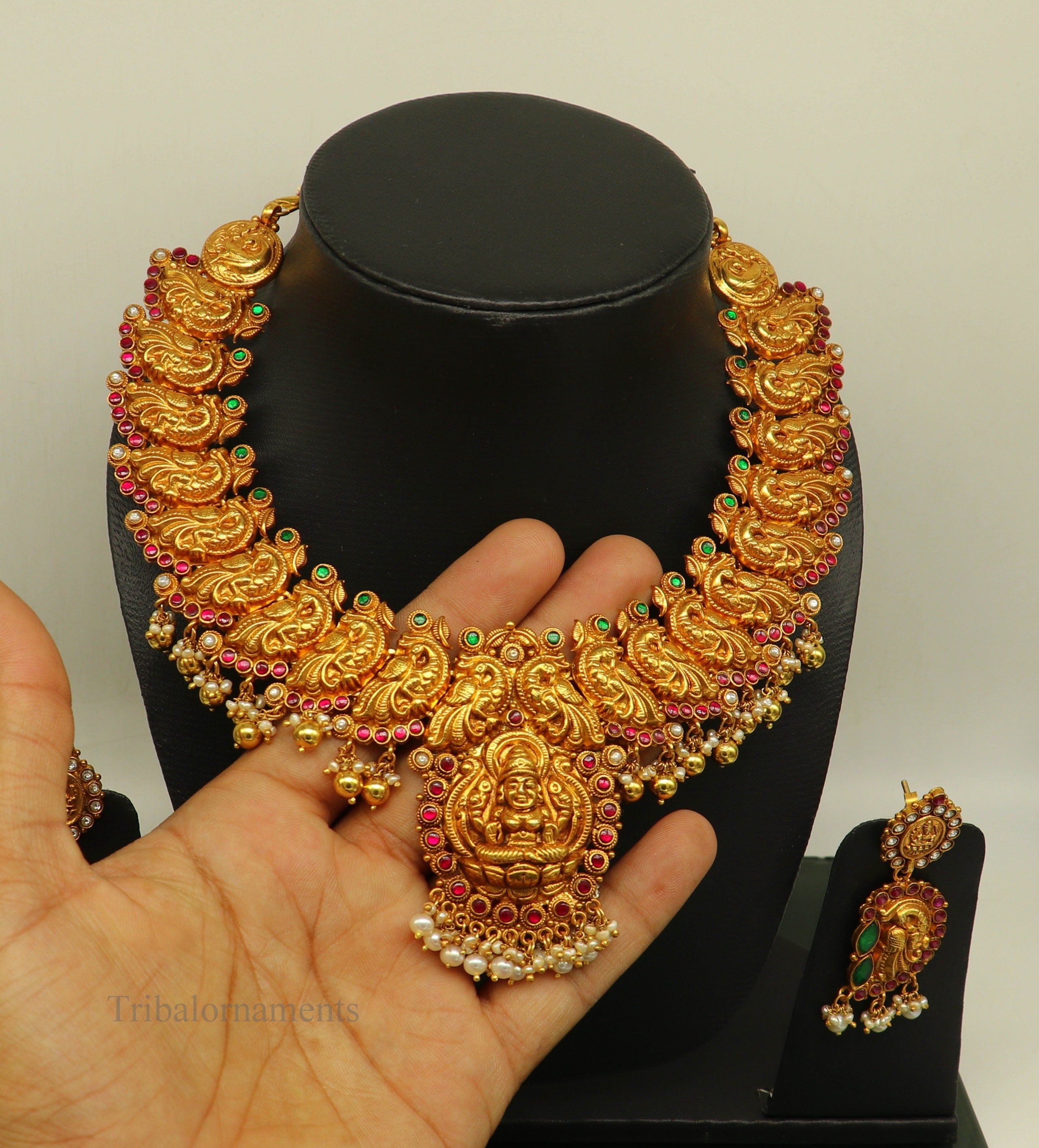 Antique fashion Gold Chain belly dancing necklace