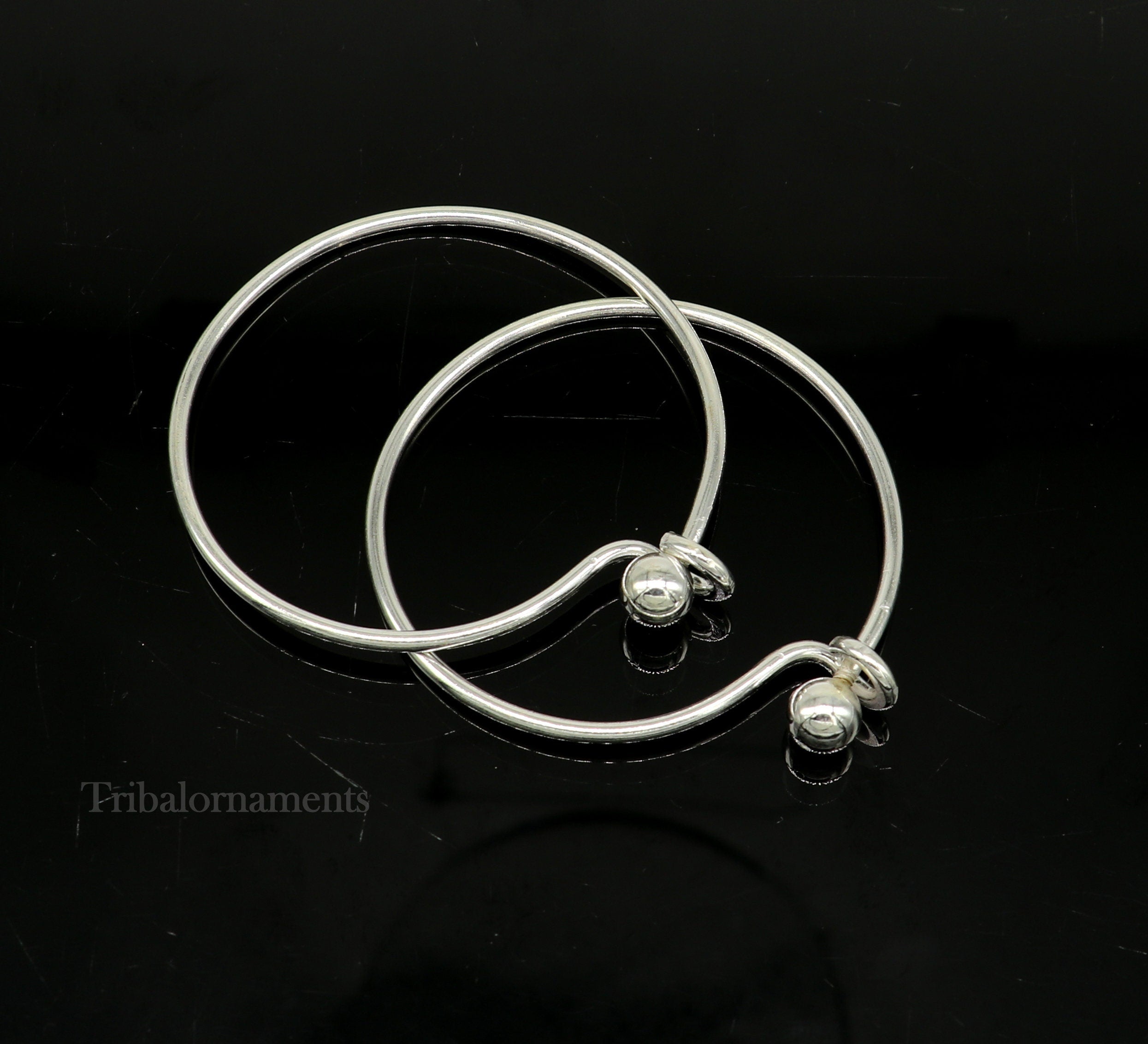 Silver Interlinking Hammered Hoop Bracelet - Jewellery by Gill Howard