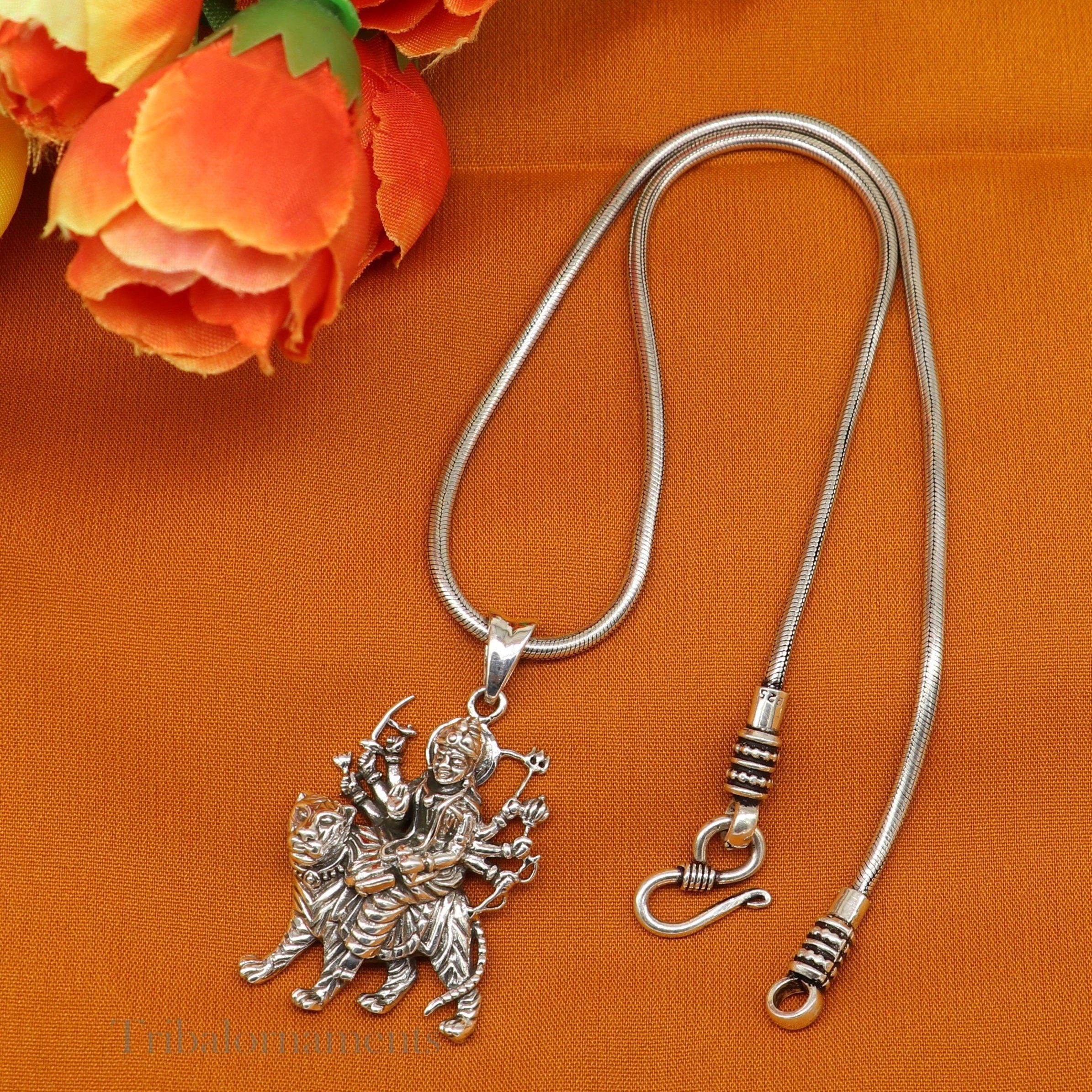 Silver deals goddess necklace