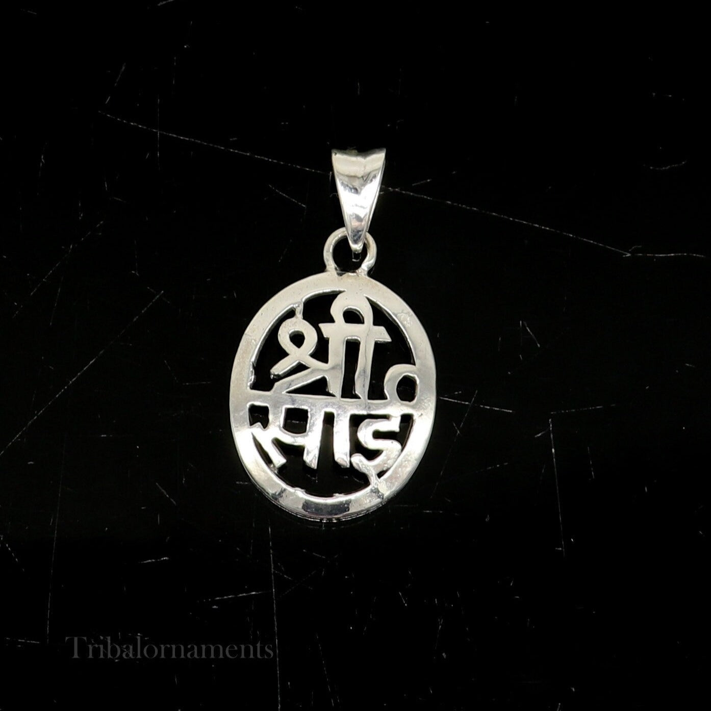 Idol Sai Baba pendant 925 sterling silver handmade Divine Shree Sai pendant locket personalized jewelry tribal jewelry ssp891 - TRIBAL ORNAMENTS