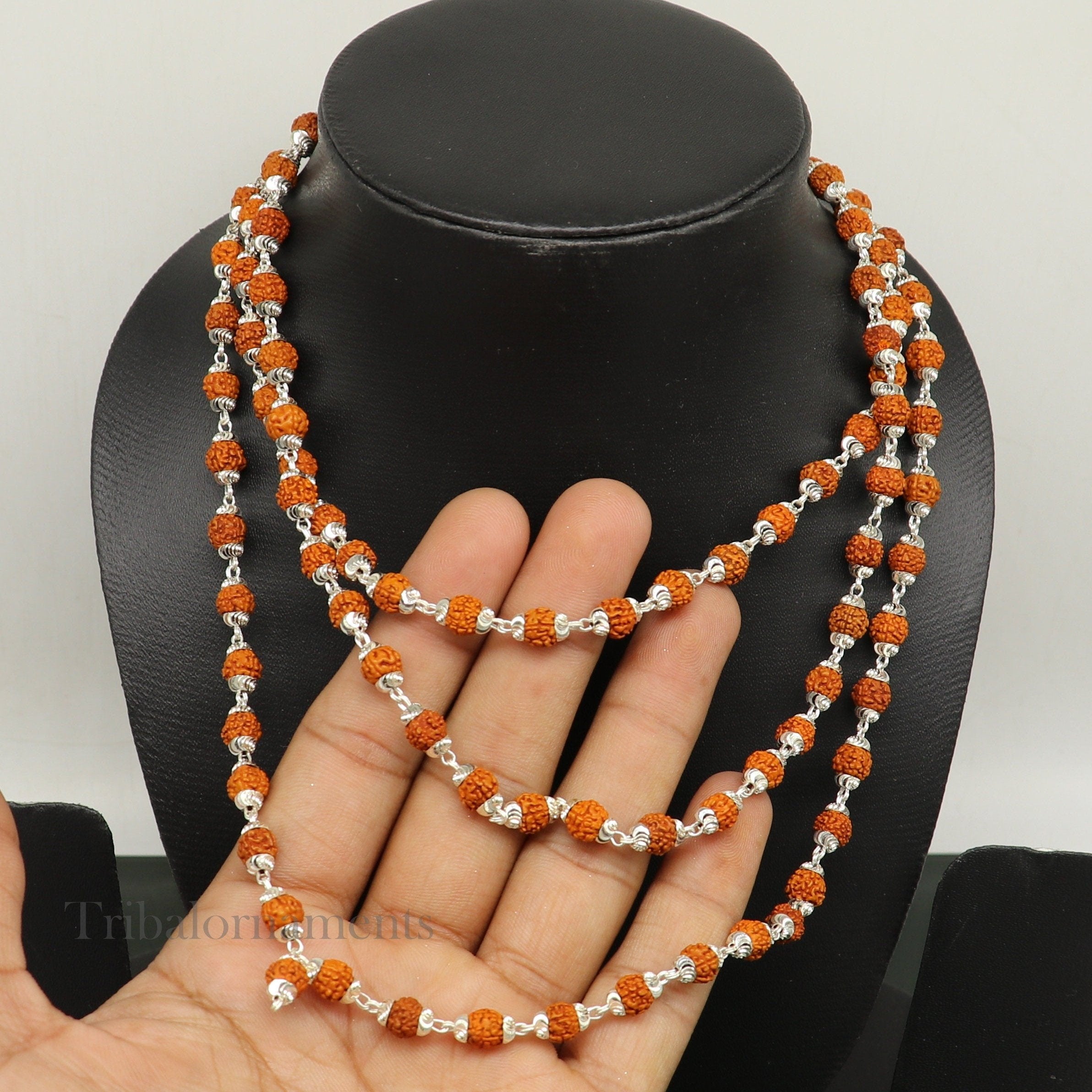 Rudraksh Big Japamala | 108 beads newest necklace | Healing and Meditation | Made in India