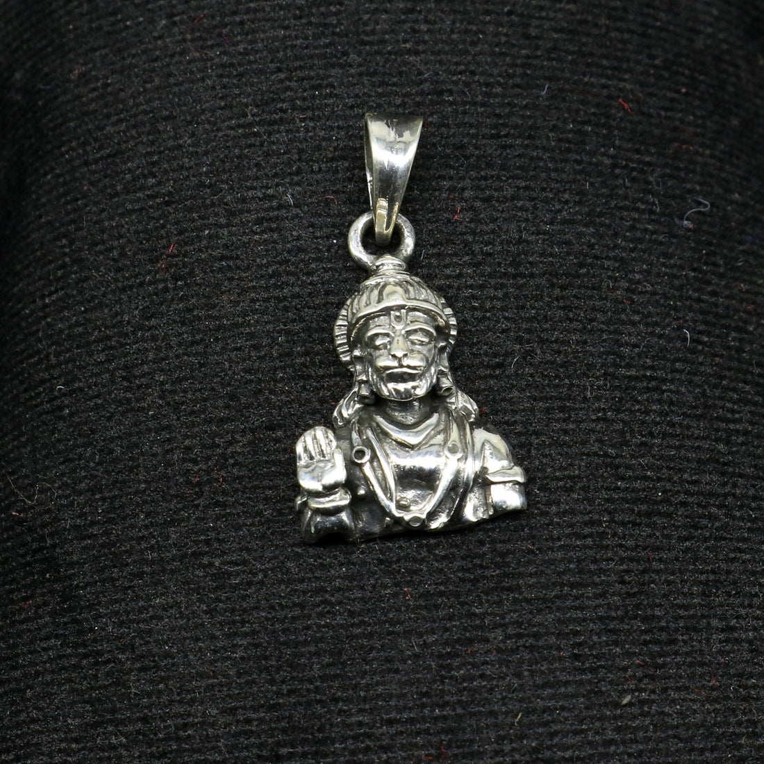 925 sterling silver handmade Hindu god Lord Hanuman pendant, amazing designer fabulous pendant unisex gifting jewelry ssp950 - TRIBAL ORNAMENTS