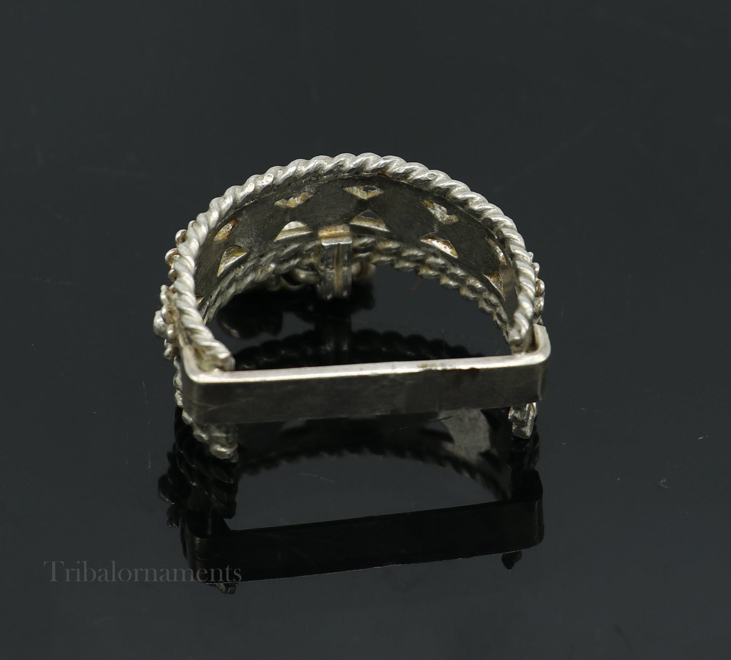 Solid sterling silver handmade Vintage antique design excellent thumb toe ring, thumb ring for foot belly dance tribal jewelry tr54 - TRIBAL ORNAMENTS