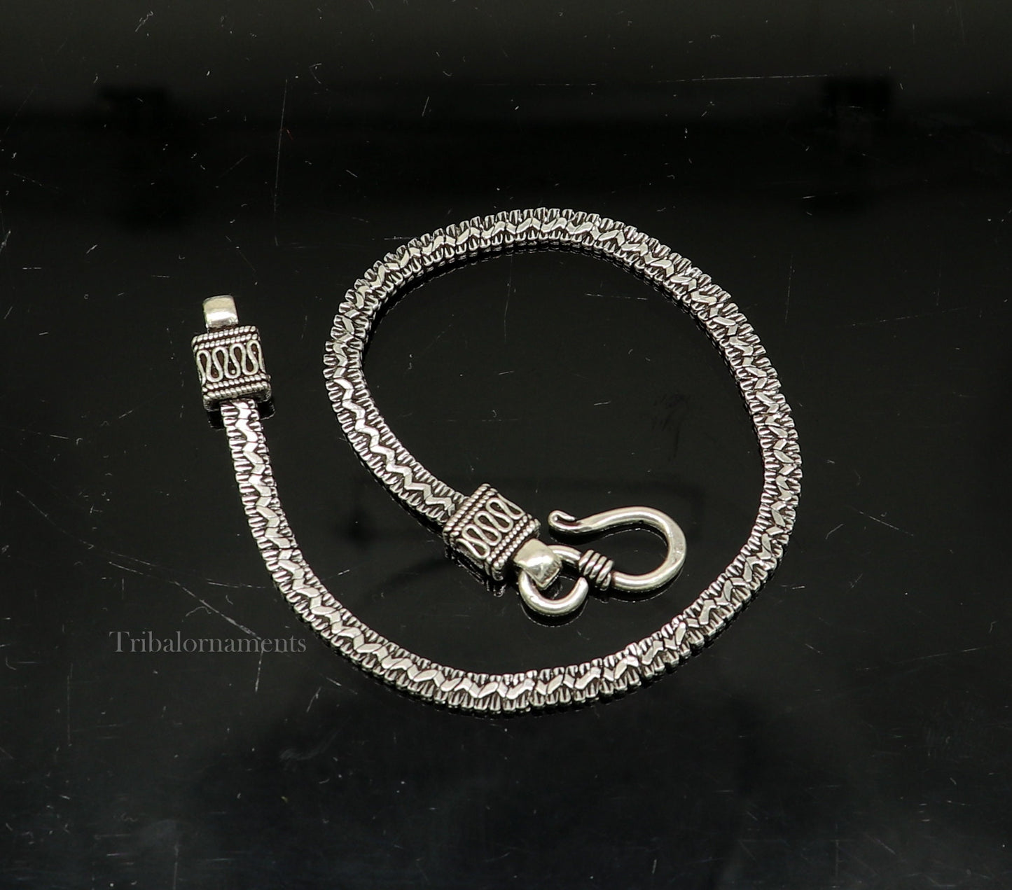 Pure handmade 925 fine sterling silver customized chain dainty bracelet, gorgeous bracelet best stylish girl's gifting jewelry nsbr360 - TRIBAL ORNAMENTS