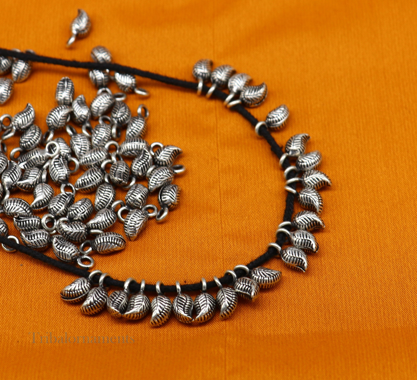 Lot 20 pieces jingling bells vintage mango design 925 sterling silver beads or hanging drops for custom jewelry making lose beads bd14 - TRIBAL ORNAMENTS