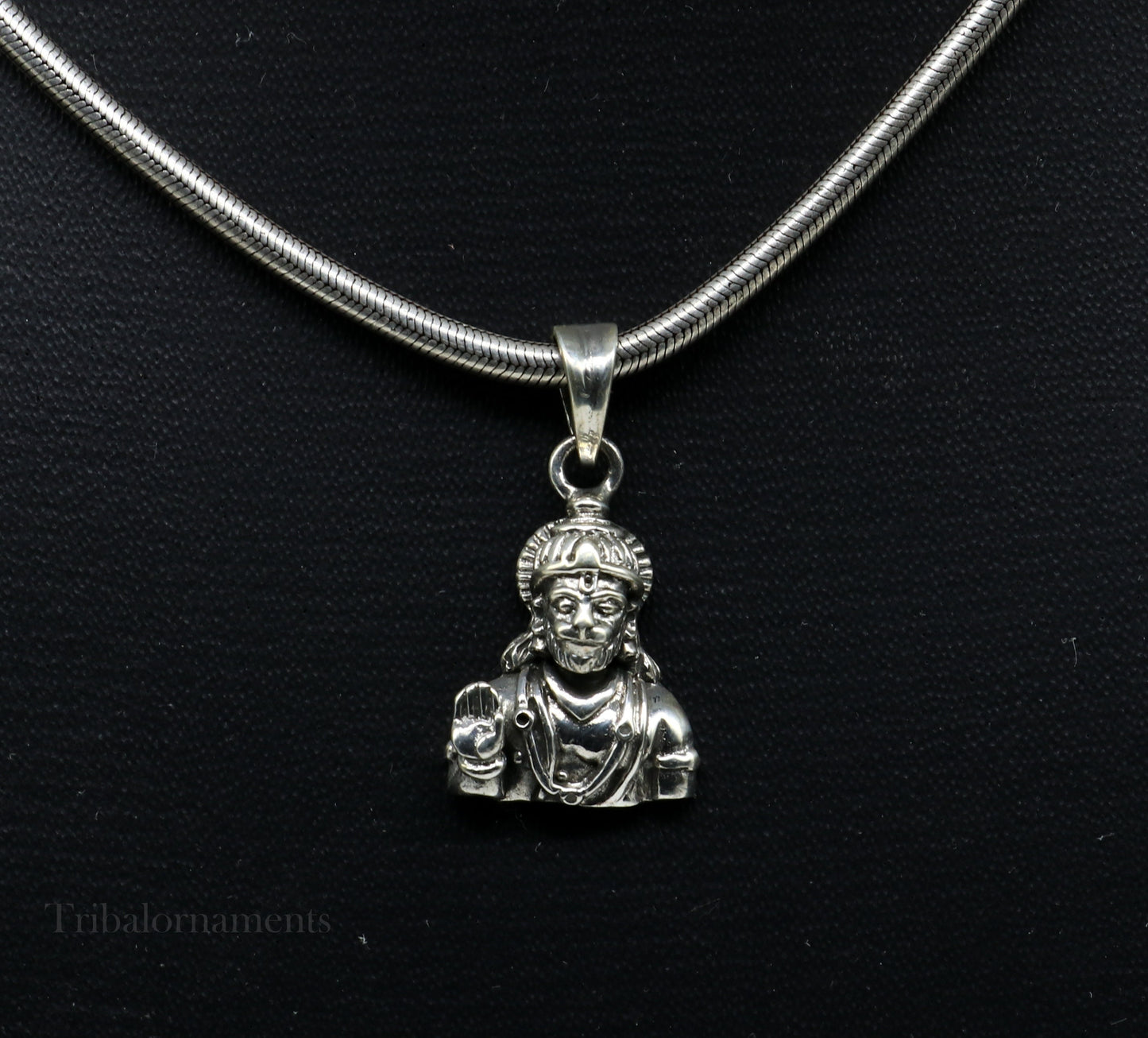 925 sterling silver handmade Hindu god Lord Hanuman pendant, amazing designer fabulous pendant unisex gifting jewelry ssp950 - TRIBAL ORNAMENTS