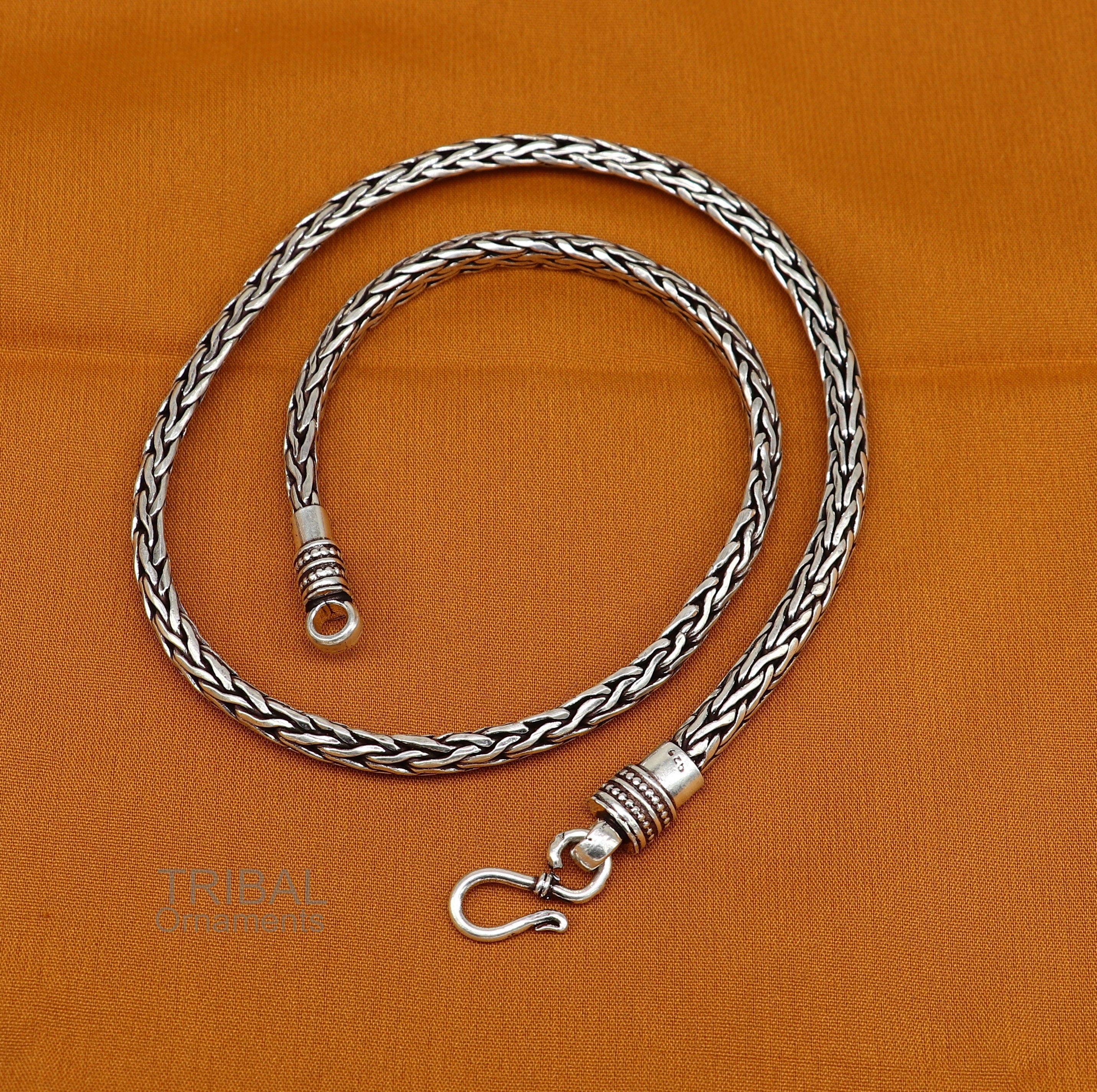 Italian Sterling Silver Braided Chain Necklace | Ross-Simons