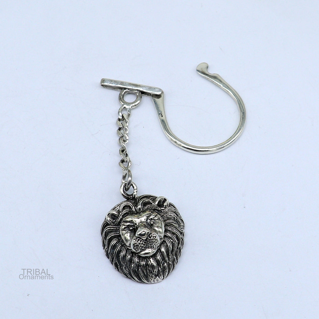 Vintage design handmade 925 sterling silver key chain, silver lion key chain, best gifting charming key chain jewelry KCH01 - TRIBAL ORNAMENTS