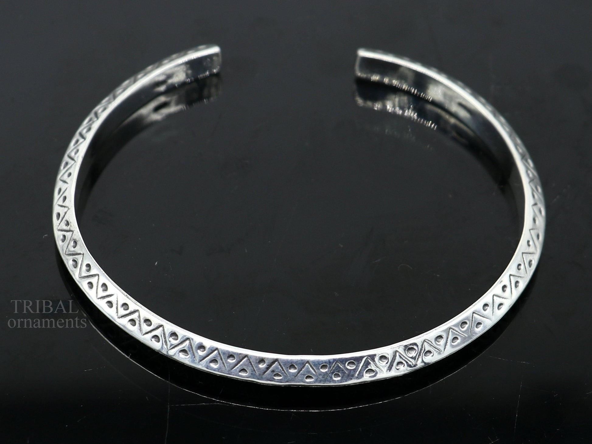 925 sterling silver handmade exclusive vintage design cuff bracelet bangle kada, best unisex stylish fancy gifting jewelry cuff1123 - TRIBAL ORNAMENTS