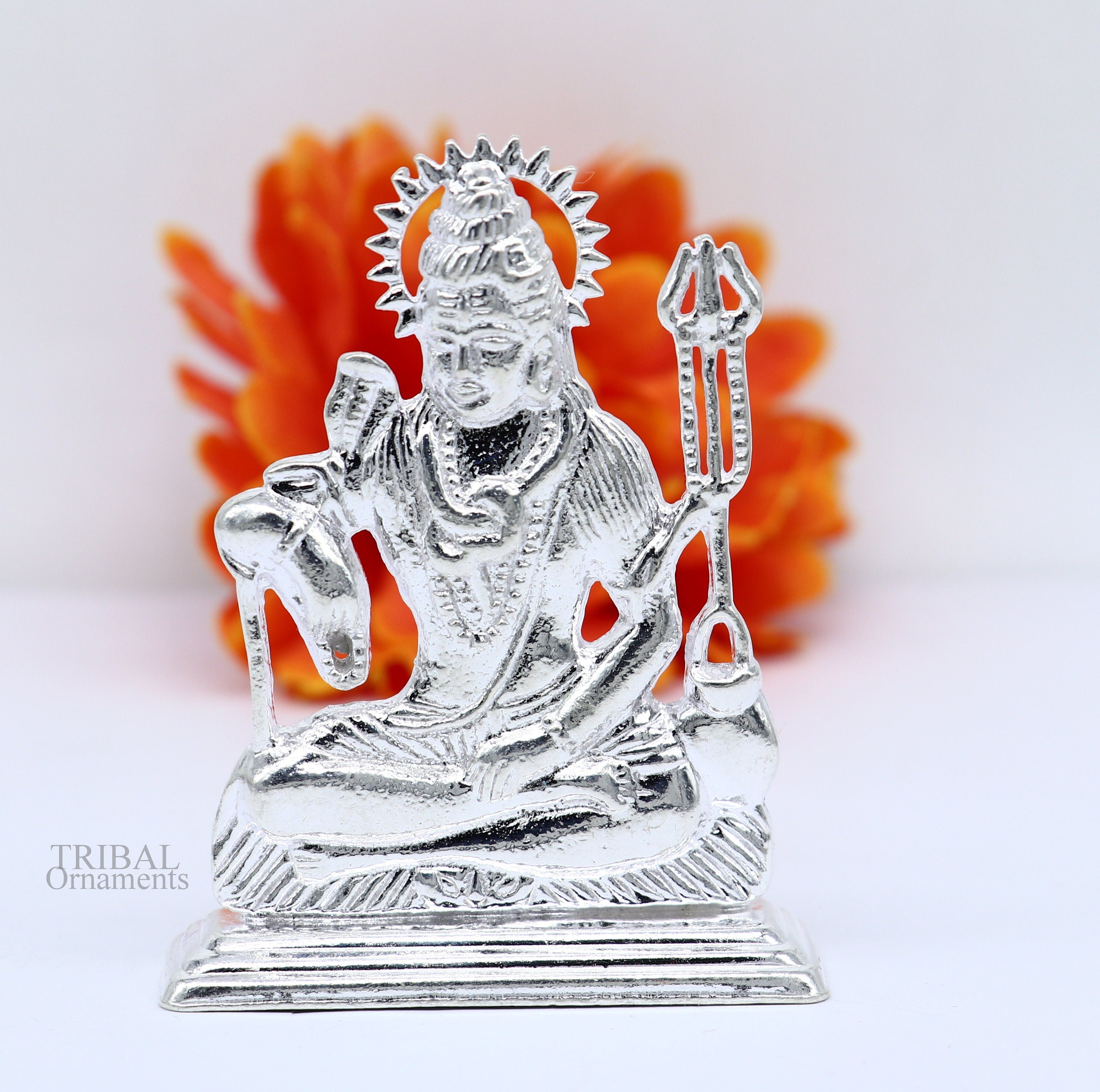 Lord Shiva Statue Mahadev Figurine Decorative Showpiece Idol For Marriage  Gift | eBay
