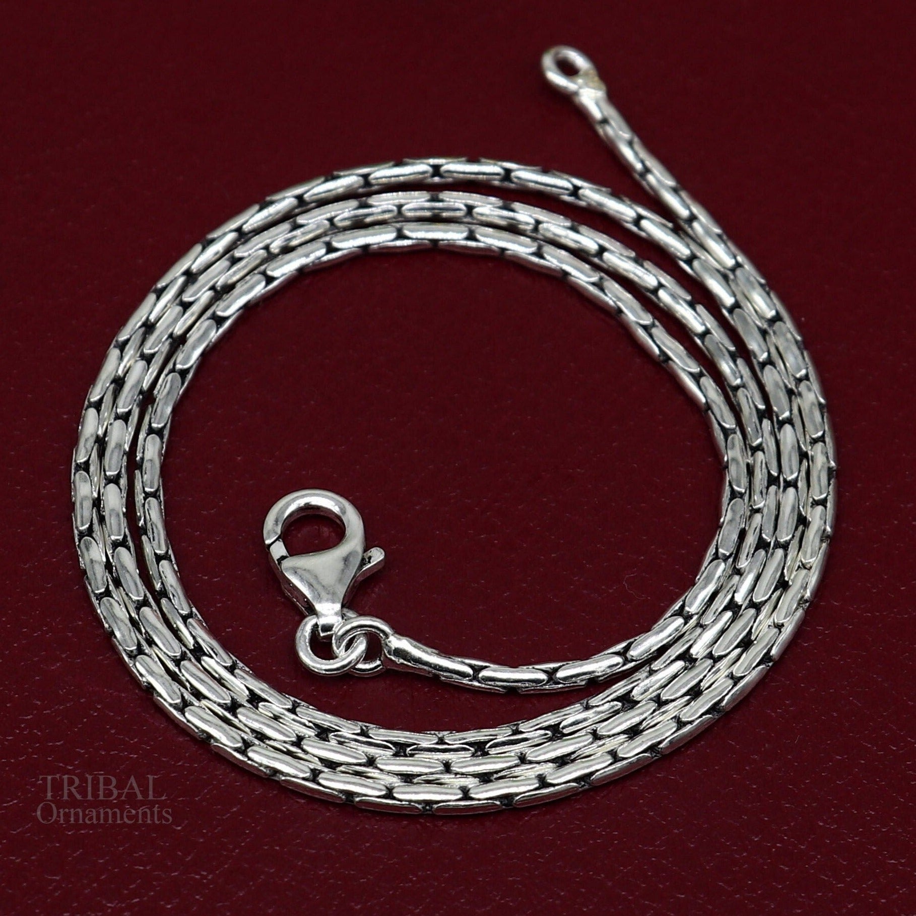 Silver chain Necklace,silver chain Necklace,silver link Necklace,chunky  necklace,rope chain necklace,grunge necklace,mens necklace