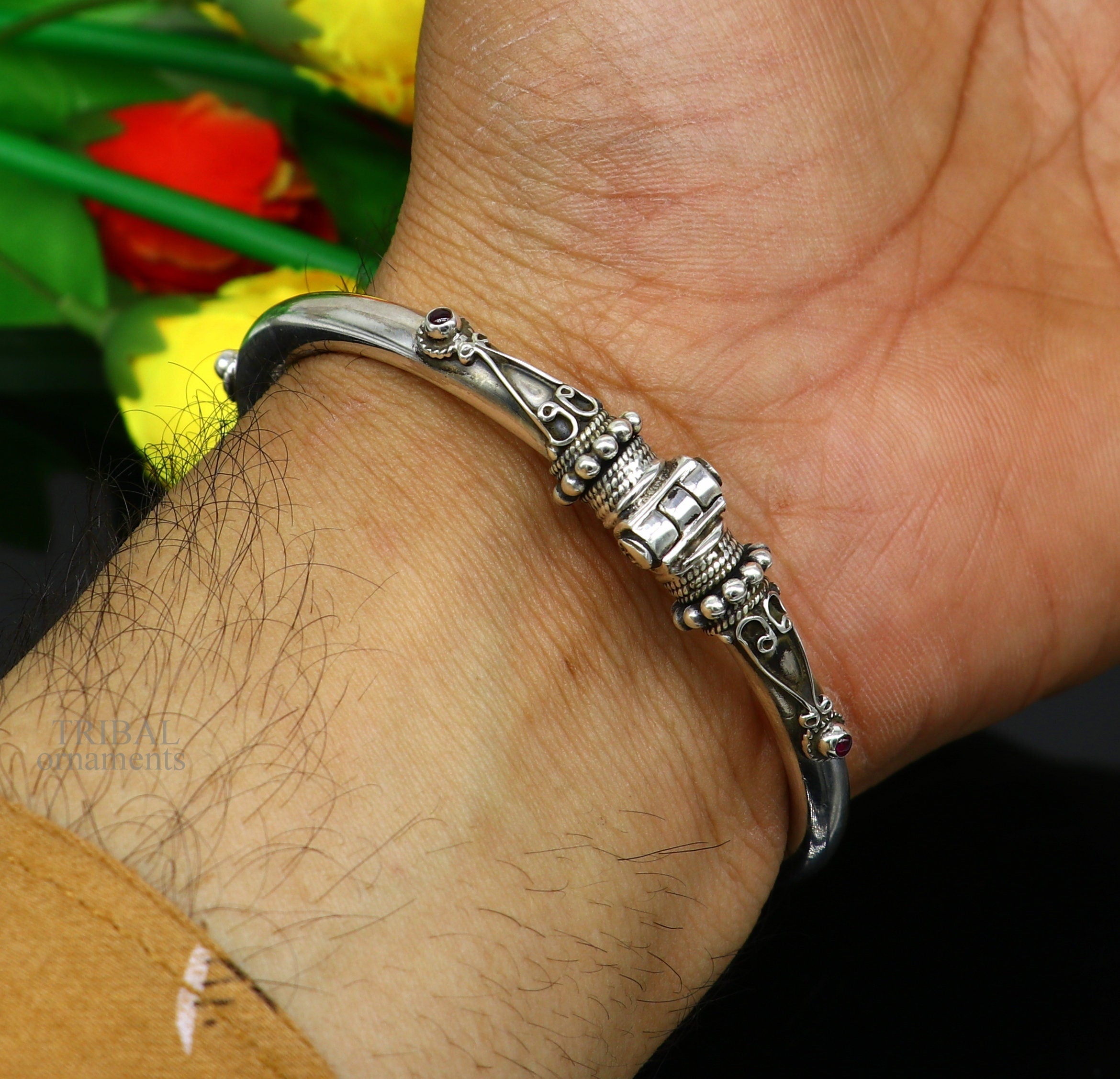 Buy 925 Sterling Silver Handmade Excellent Bangle Bracelet Kada Online in  India  Etsy