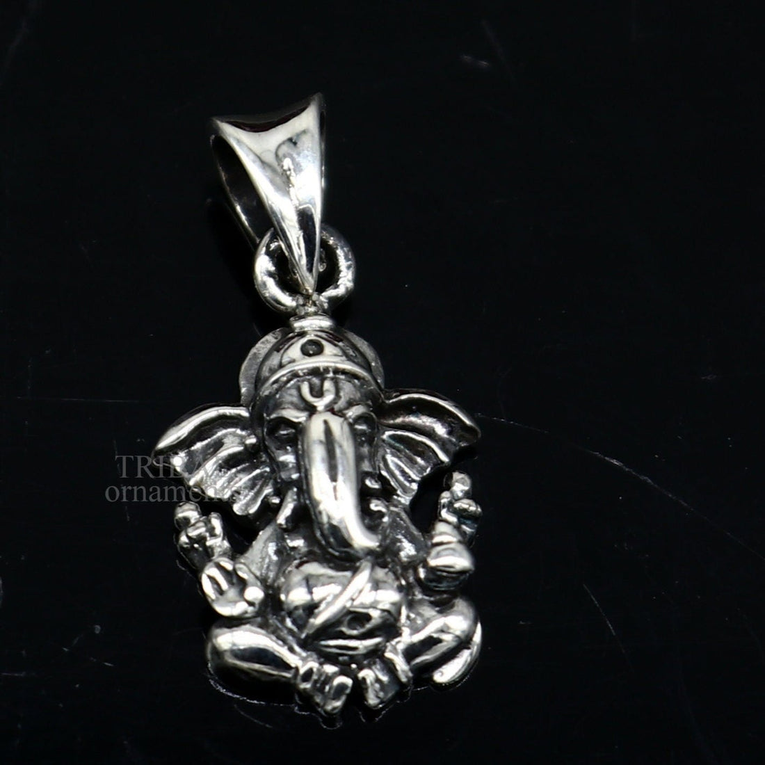 Divine pendant 925 sterling silver handmade Lord Ganesha pendant, amazing stylish unisex pendant personalized jewelry ssp1637 - TRIBAL ORNAMENTS