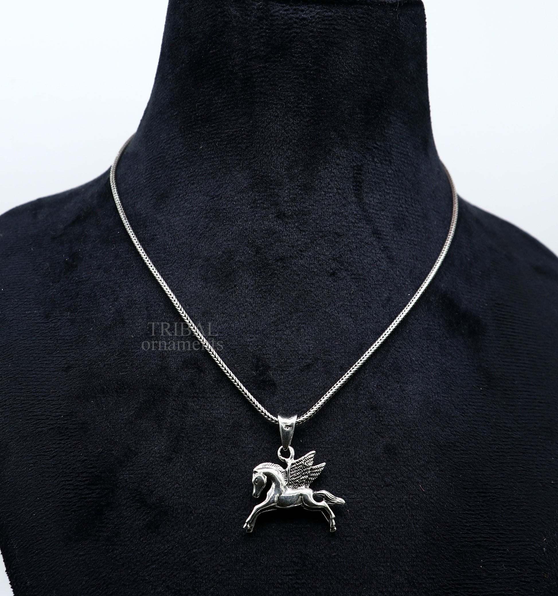 925 sterling silver elegant stylish vintage horse unicorn design pendant, amazing stylish divine pendant for boy's and girl's  ssp1612 - TRIBAL ORNAMENTS