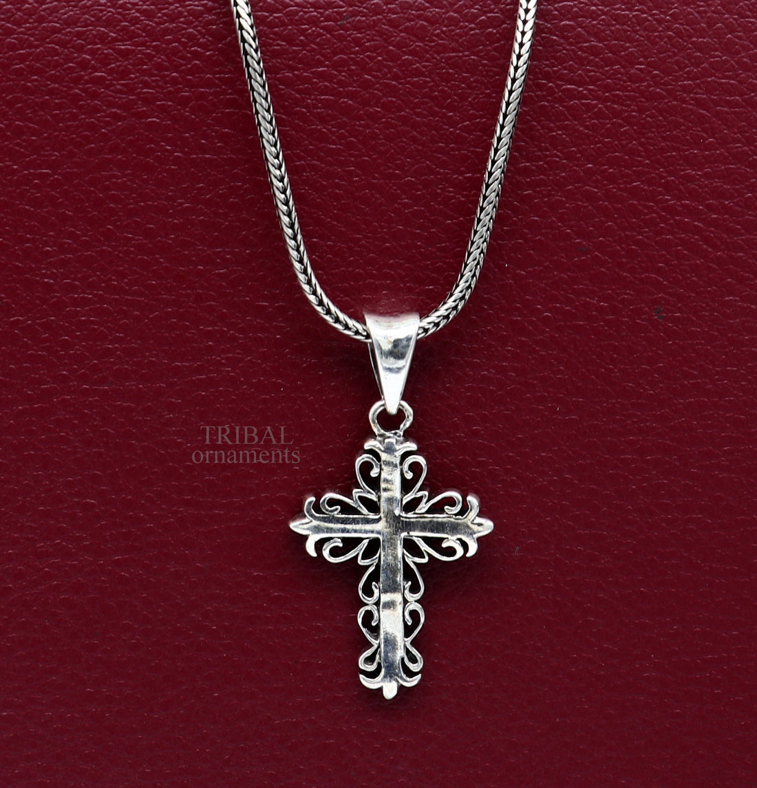 925 sterling silver holy cross pendant, excellent unique design stylish unisex exclusive gift pendant jewelry from india ssp1629 - TRIBAL ORNAMENTS