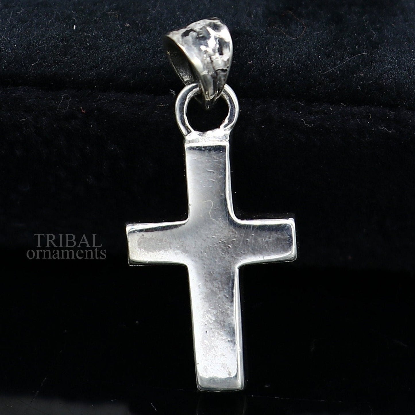 Elegant 925 sterling silver holy cross pendant, excellent unique design stylish unisex exclusive gift pendant jewelry from india ssp1710 - TRIBAL ORNAMENTS