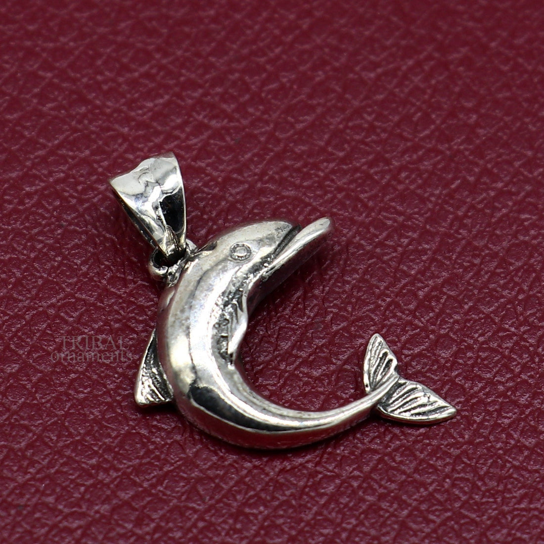 925 sterling silver handmade stylish design small dolphin fish pendant best gifting jewelry religious pendant custom jewelry ssp1721 - TRIBAL ORNAMENTS