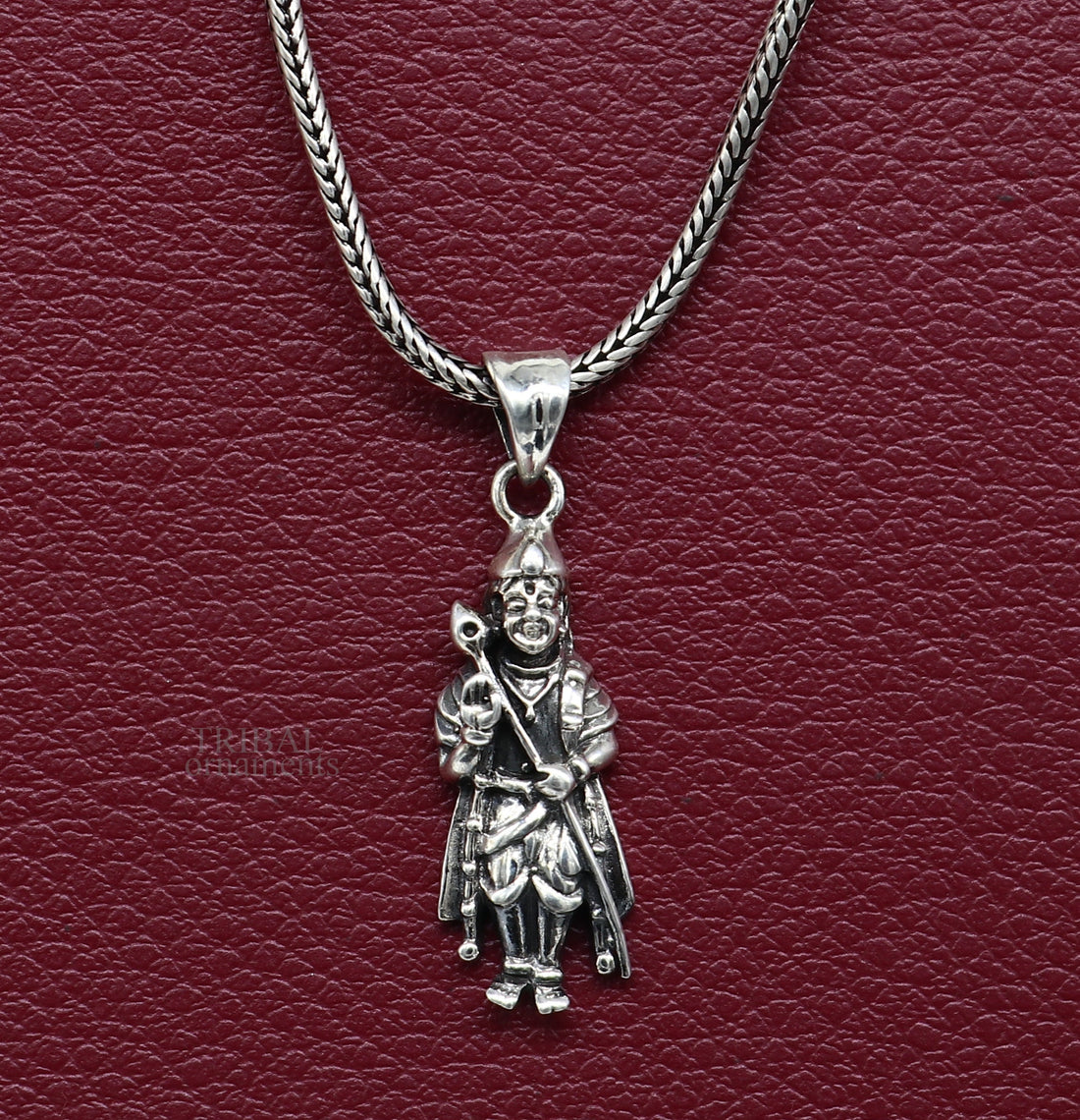 925 sterling silver Divine lord murugan KARTIKEYA pendant, excellent vintage designer silver handmade elegant pendant jewelry ssp1635 - TRIBAL ORNAMENTS