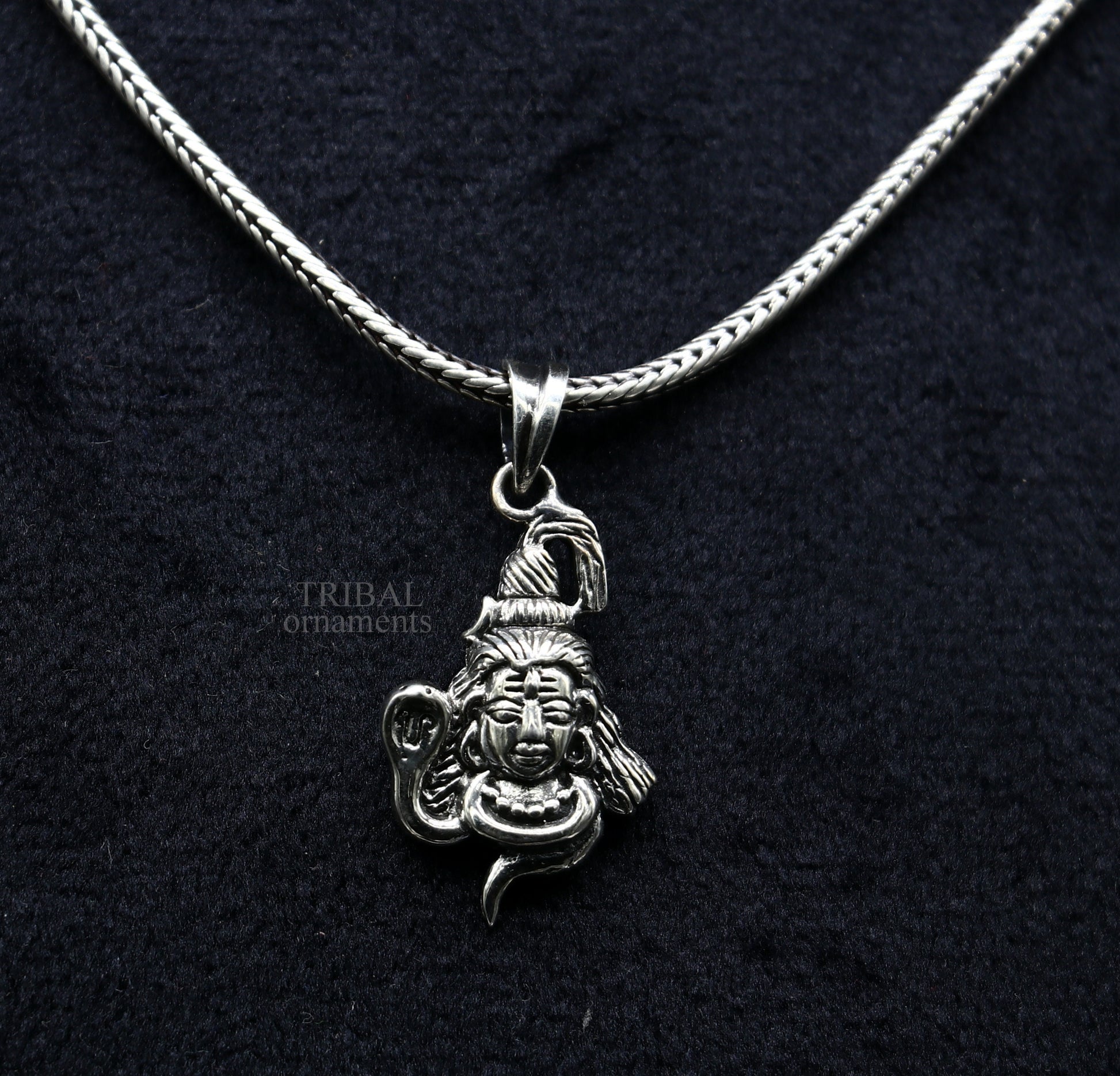 925 sterling silver amazing designer Hindu idol Lord Shiva pendant, excellent gifting unisex locket pendant customized jewelry ssp1647
