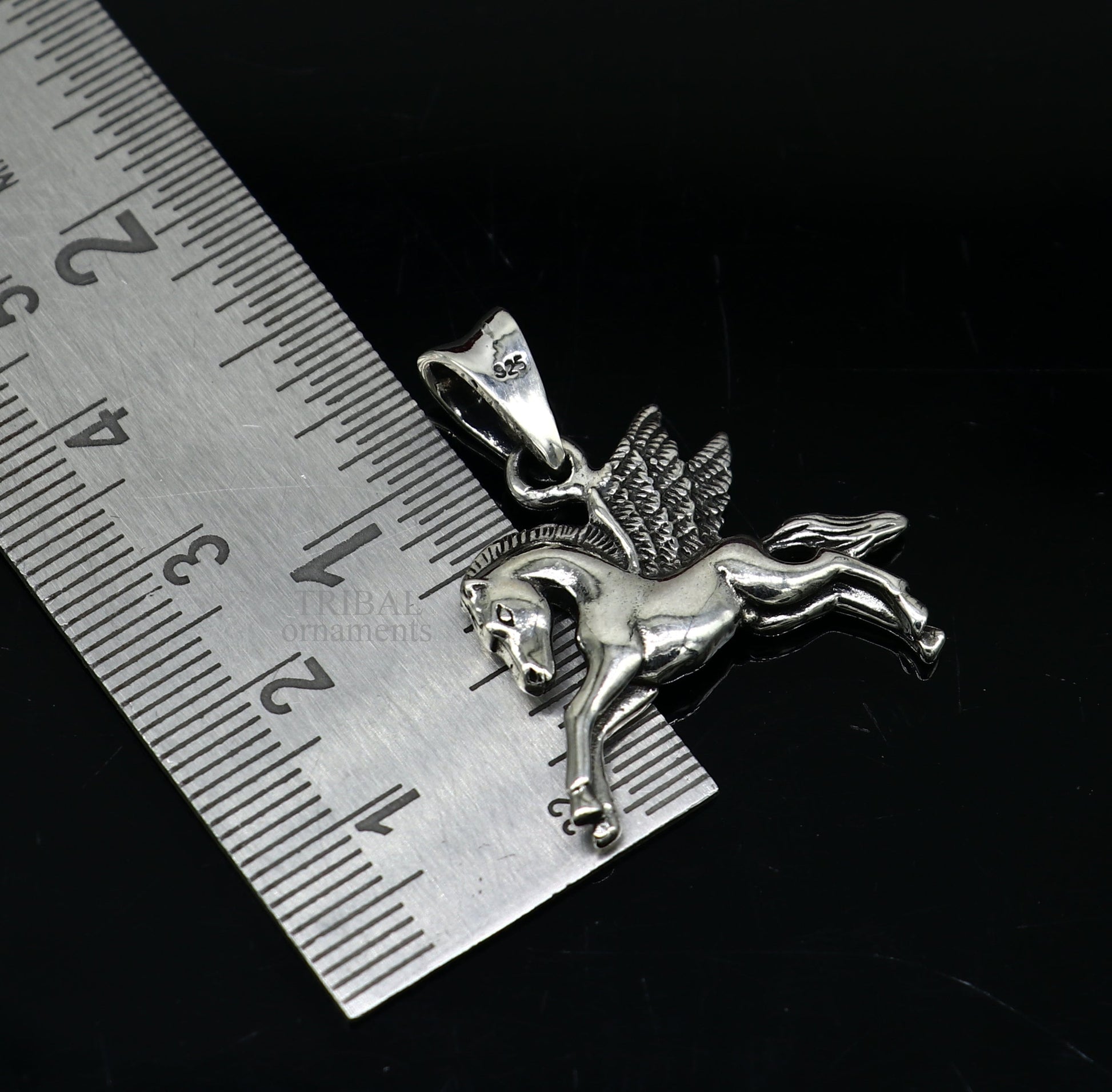 925 sterling silver elegant stylish vintage horse unicorn design pendant, amazing stylish divine pendant for boy's and girl's  ssp1612 - TRIBAL ORNAMENTS