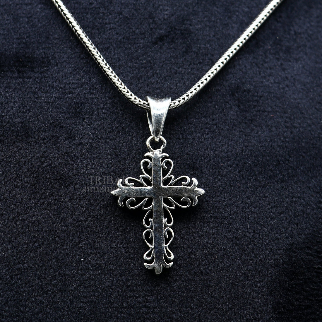 925 sterling silver holy cross pendant, excellent unique design stylish unisex exclusive gift pendant jewelry from india ssp1629 - TRIBAL ORNAMENTS