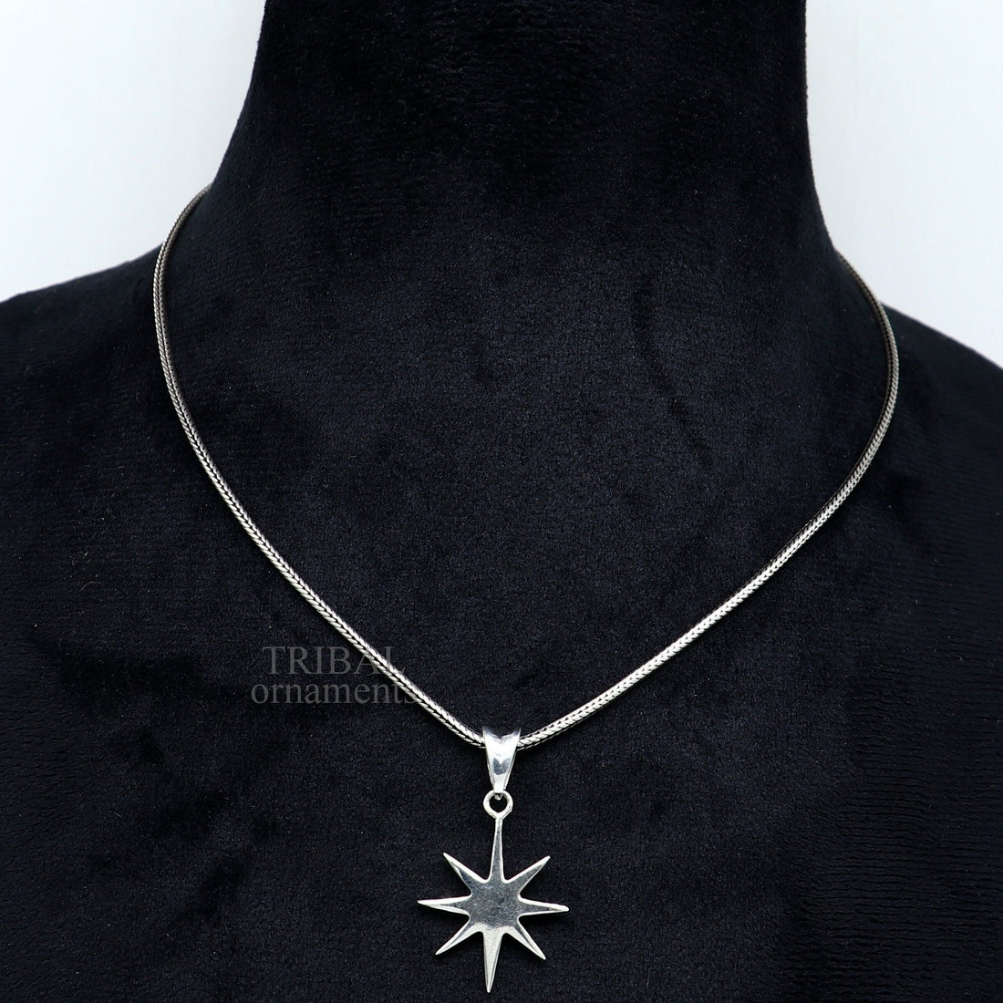 925 sterling silver handmade star pendant, best gifting unisex pendant locket, plain silver pendant elegant pendant jewelry ssp1670 - TRIBAL ORNAMENTS